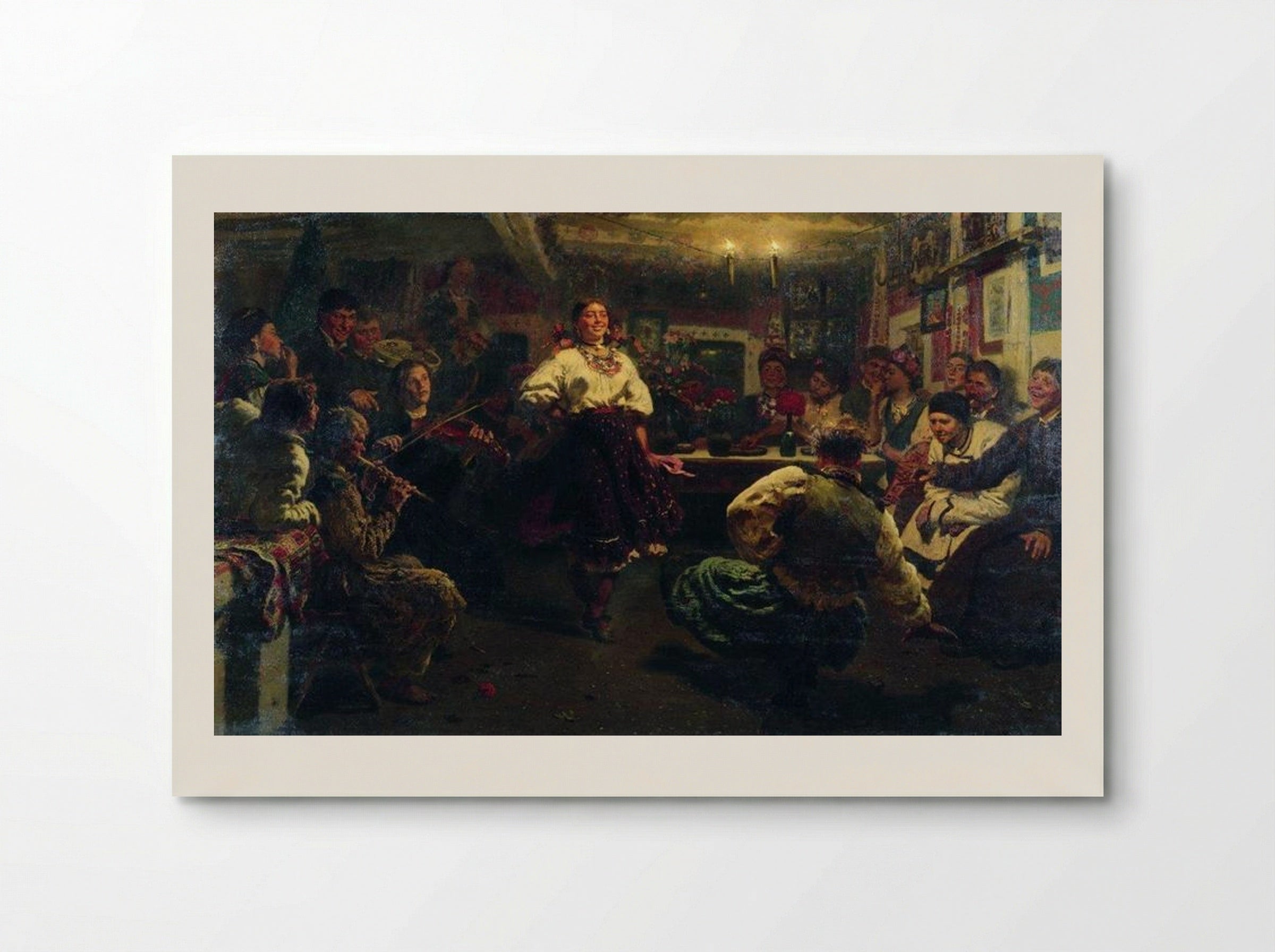 Evening Party - Ilya Repin - Poster