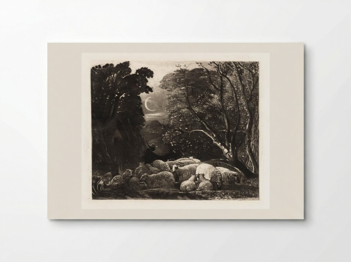 Evening - Samuel Palmer - Poster