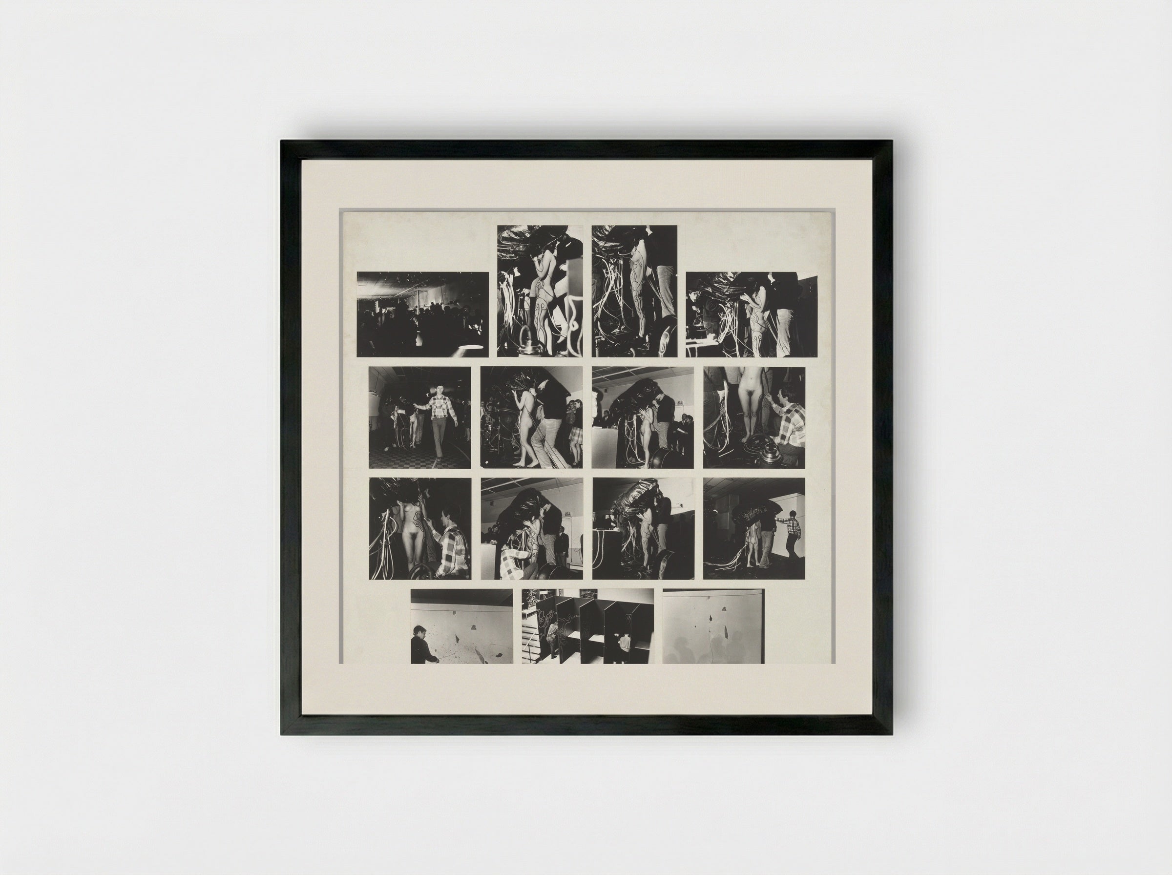 Event in Haags Gemeentemuseum - Pieter Boersma - Framed Print Black