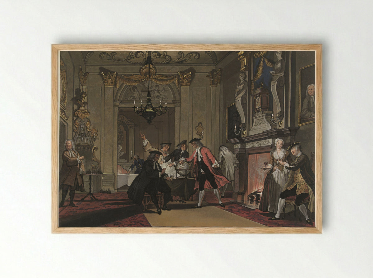 Everyone Was Speaking - Sara Troost - Framed Print Wood