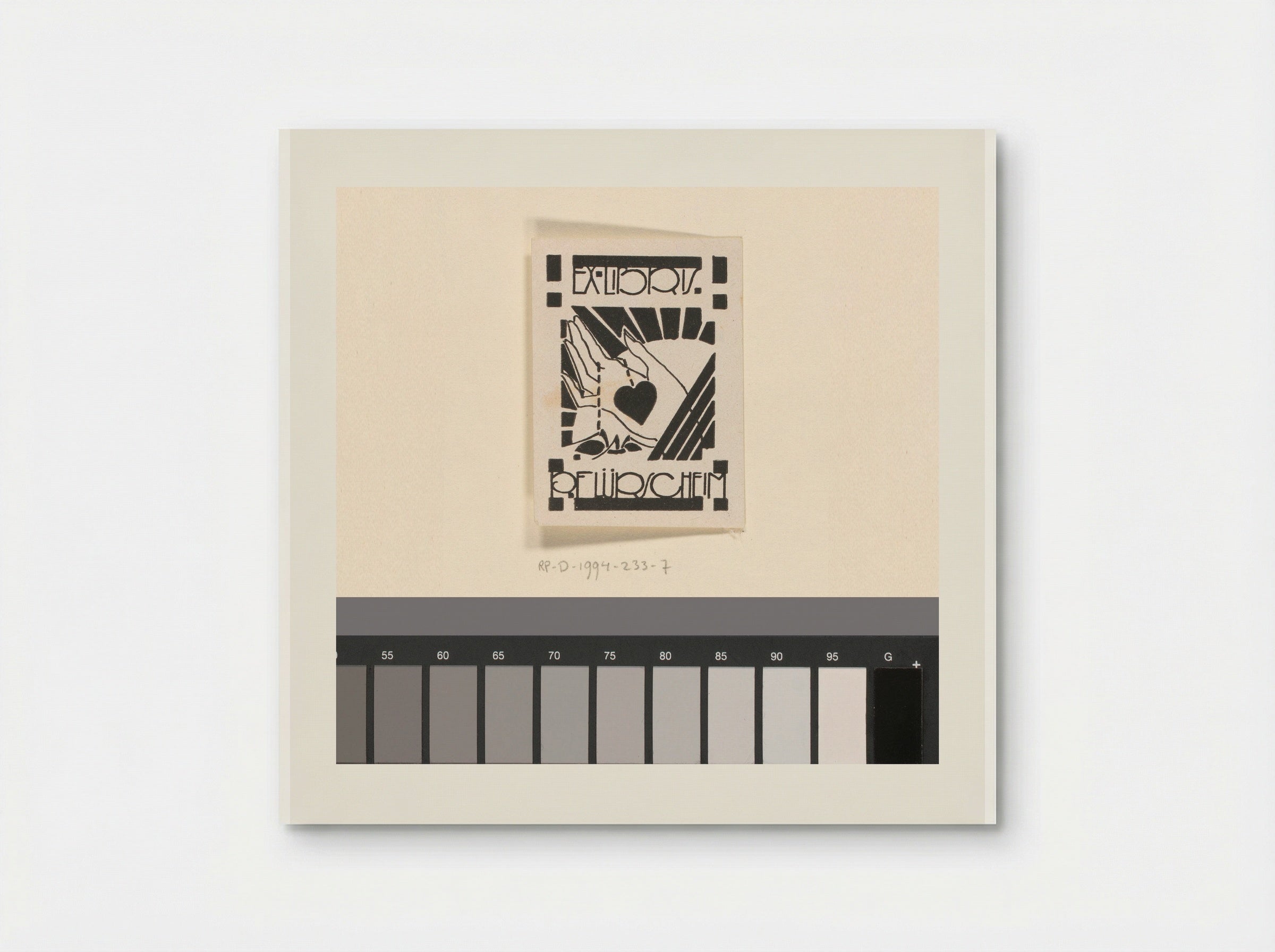 Ex libris van P. Flürscheim - Reijer Stolk - Poster