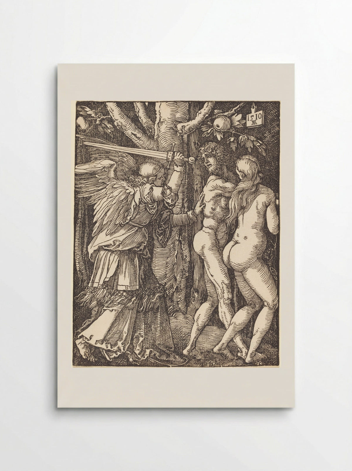 Expulsion from Paradise - Albrecht Dürer - Poster