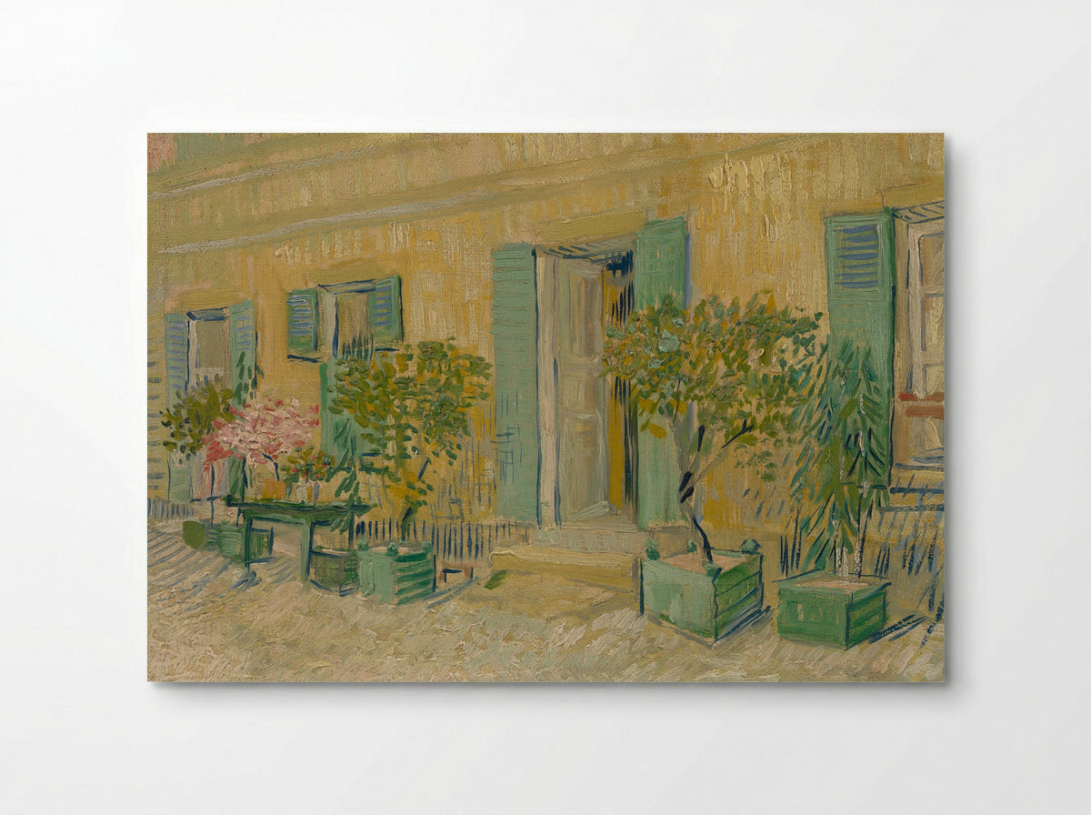Exterior of a Restaurant at Asnieres - Vincent van Gogh - Poster