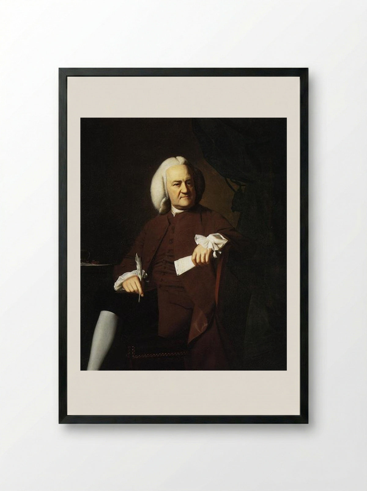 Ezekiel Goldthwait - John Singleton Copley - Framed Print Black