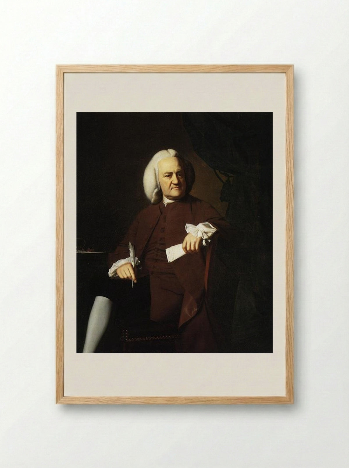 Ezekiel Goldthwait - John Singleton Copley - Framed Print Wood