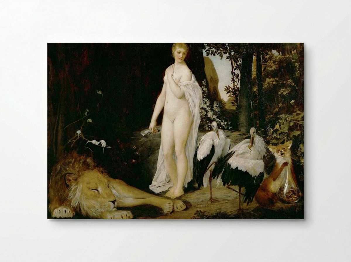 Fable - Gustav Klimt - Poster