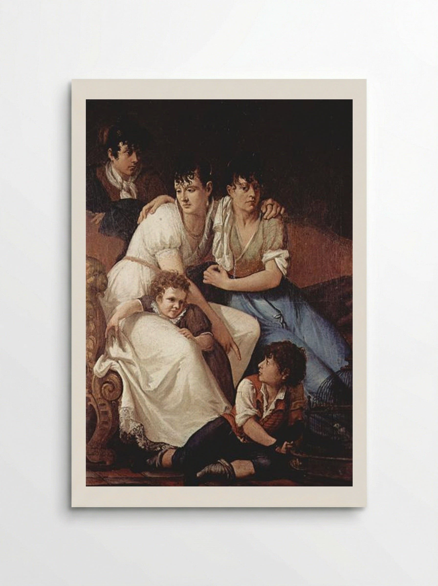 Family Portrait - Francesco Hayez - Poster