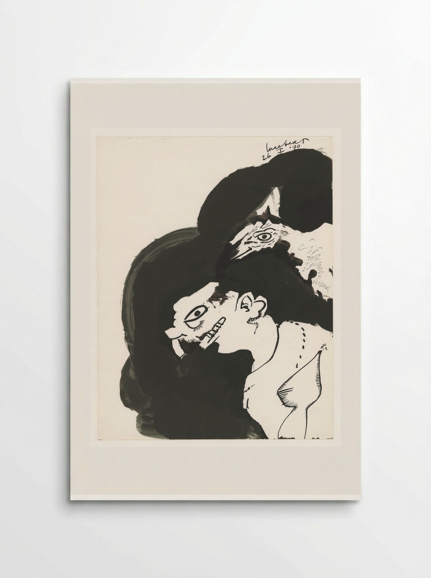 Fantasiefiguren met slurf en snavel - Lucebert - Poster