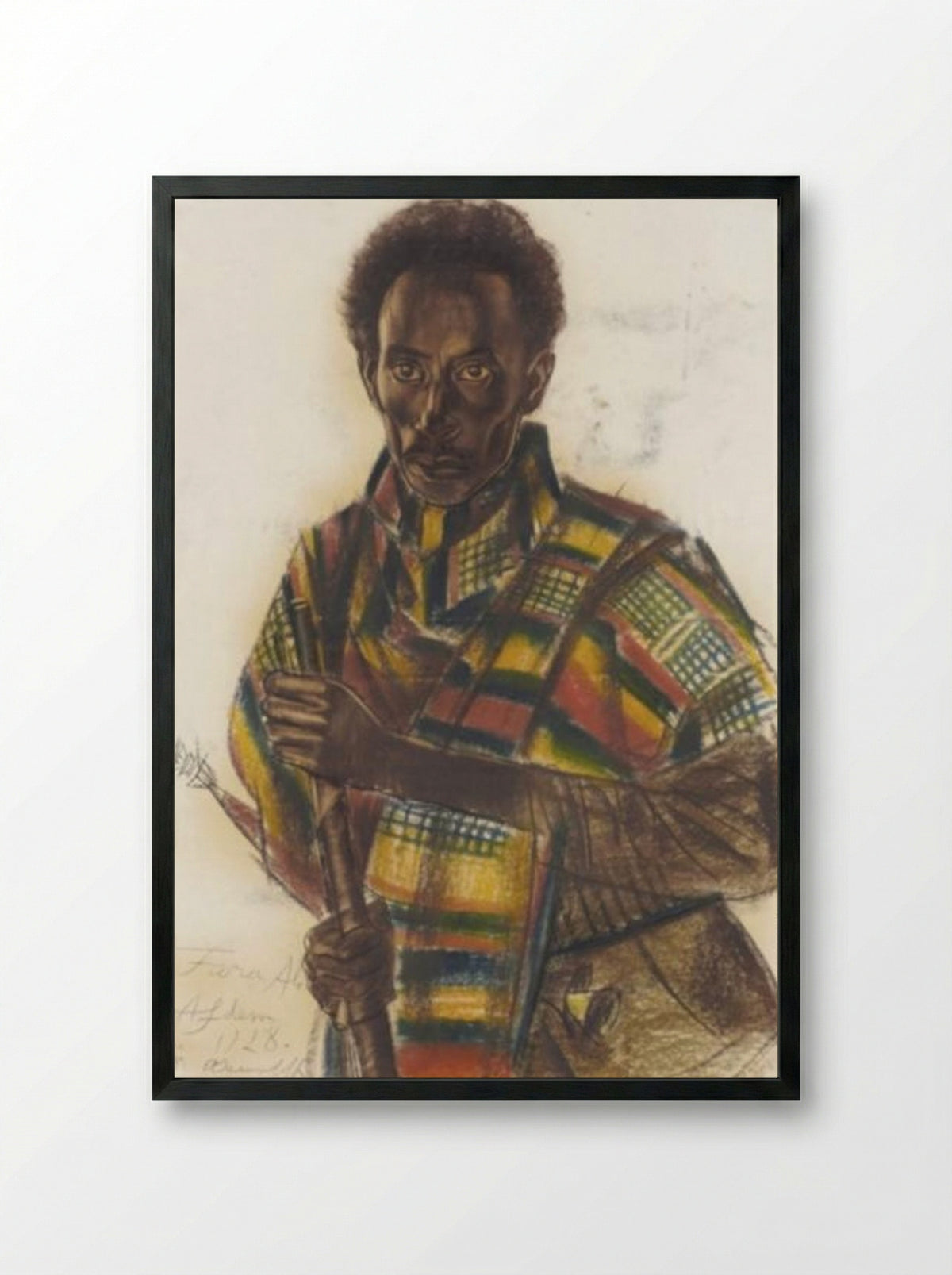 Fara Ali, Afdem - Alexandre Jacovleff - Framed Print Black