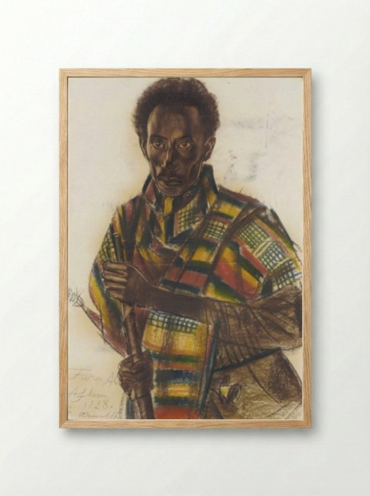Fara Ali, Afdem - Alexandre Jacovleff - Framed Print Wood