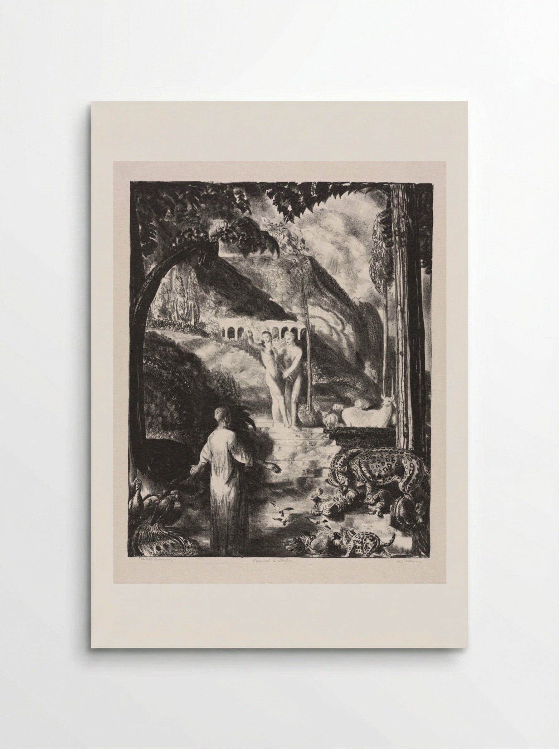 Farewell to Utopia - George Bellows - Poster