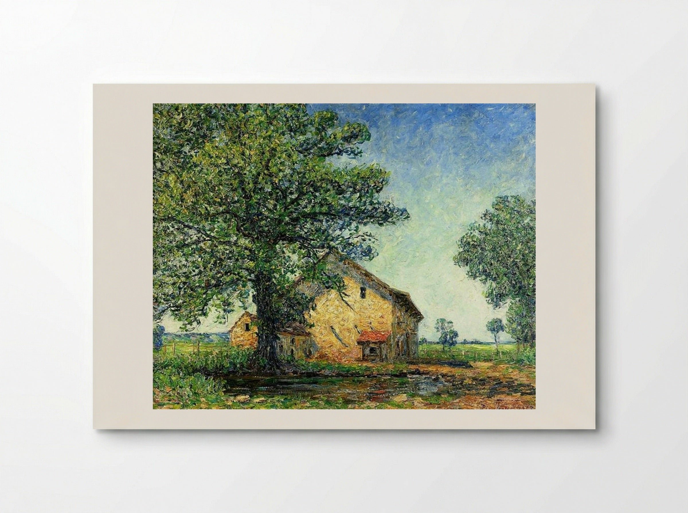 Farm at La Petite Mare - Francis Picabia - Poster