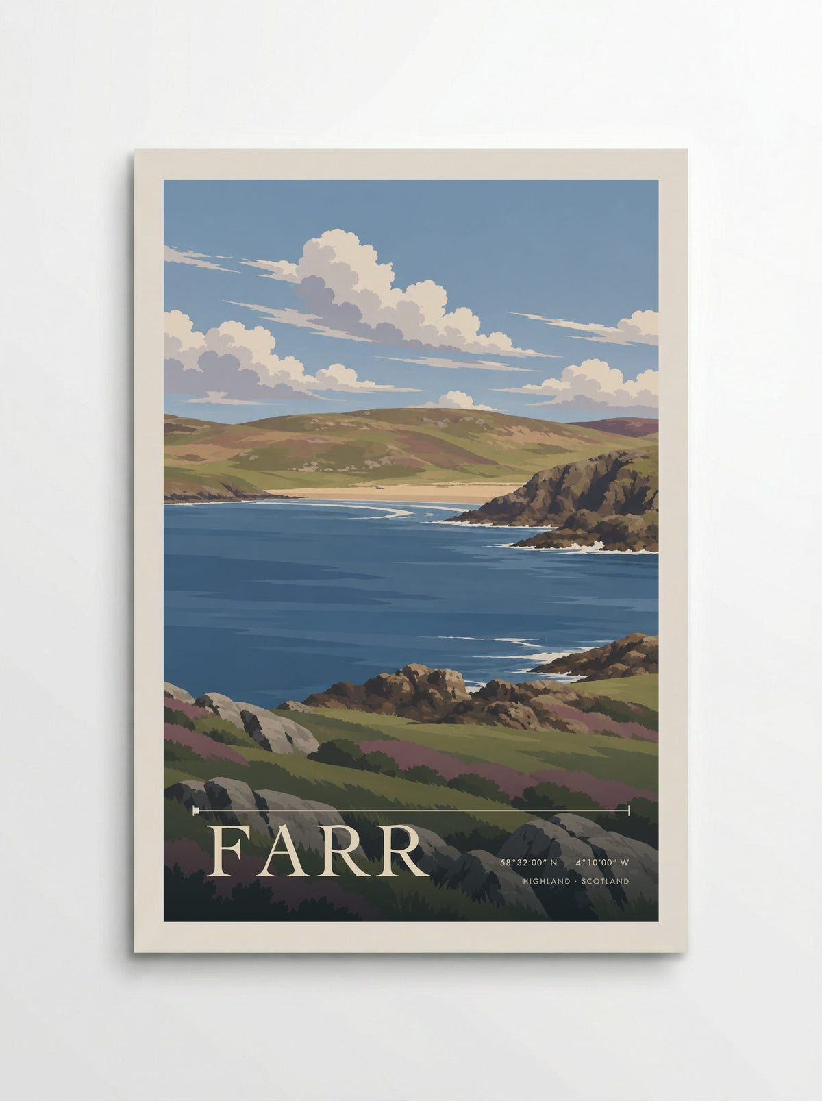 Farr, Highland | Travel Poster - Poster