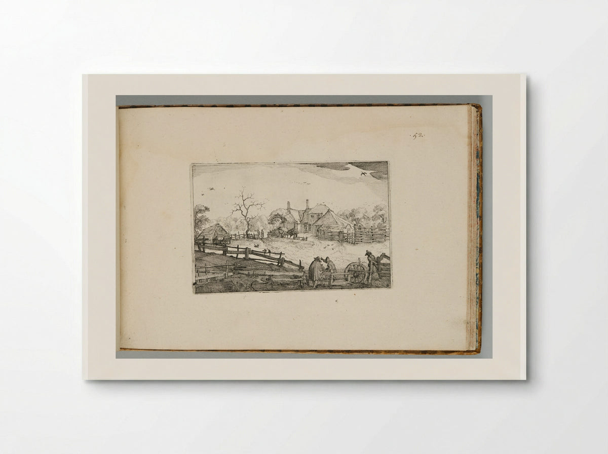 Father's Inn - Claes Jansz. Visscher - Poster