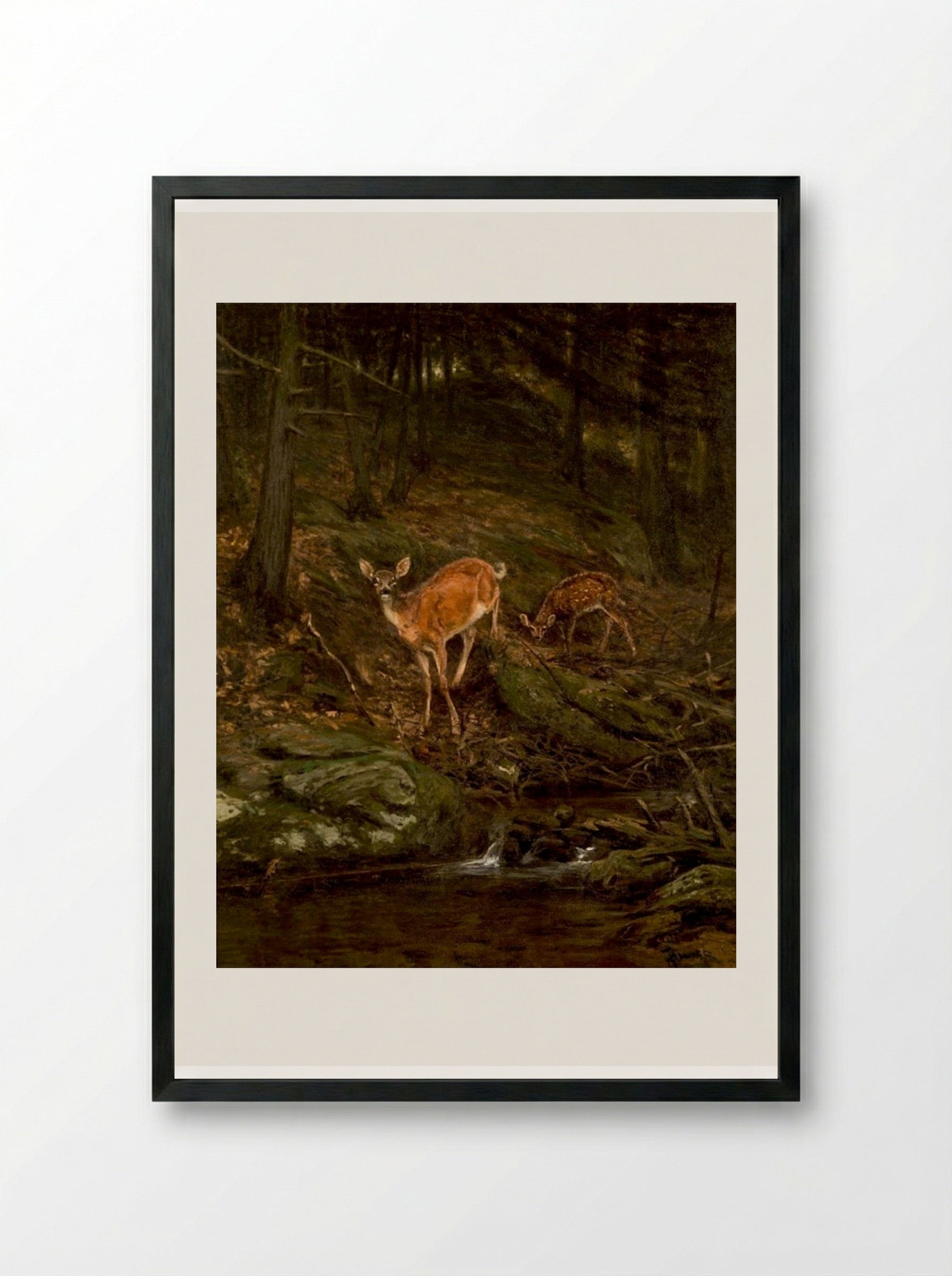 Fauna - Henry Ossawa Tanner - Framed Print Black