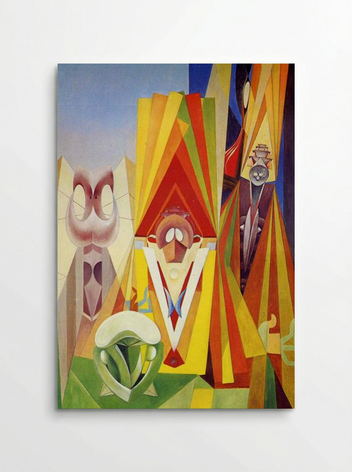 Feast of the Gods - Max Ernst - Poster