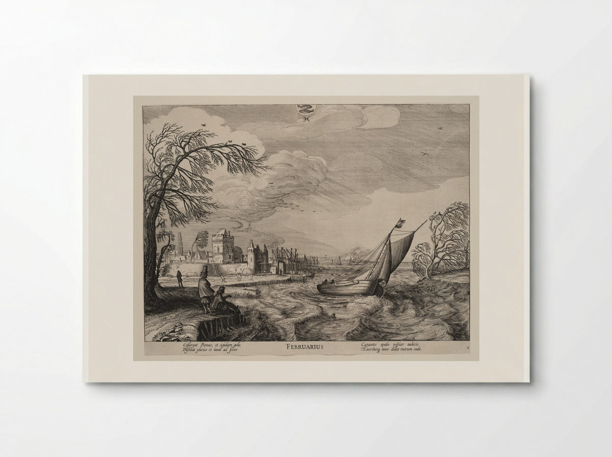 February - Jan van de Velde II - Poster