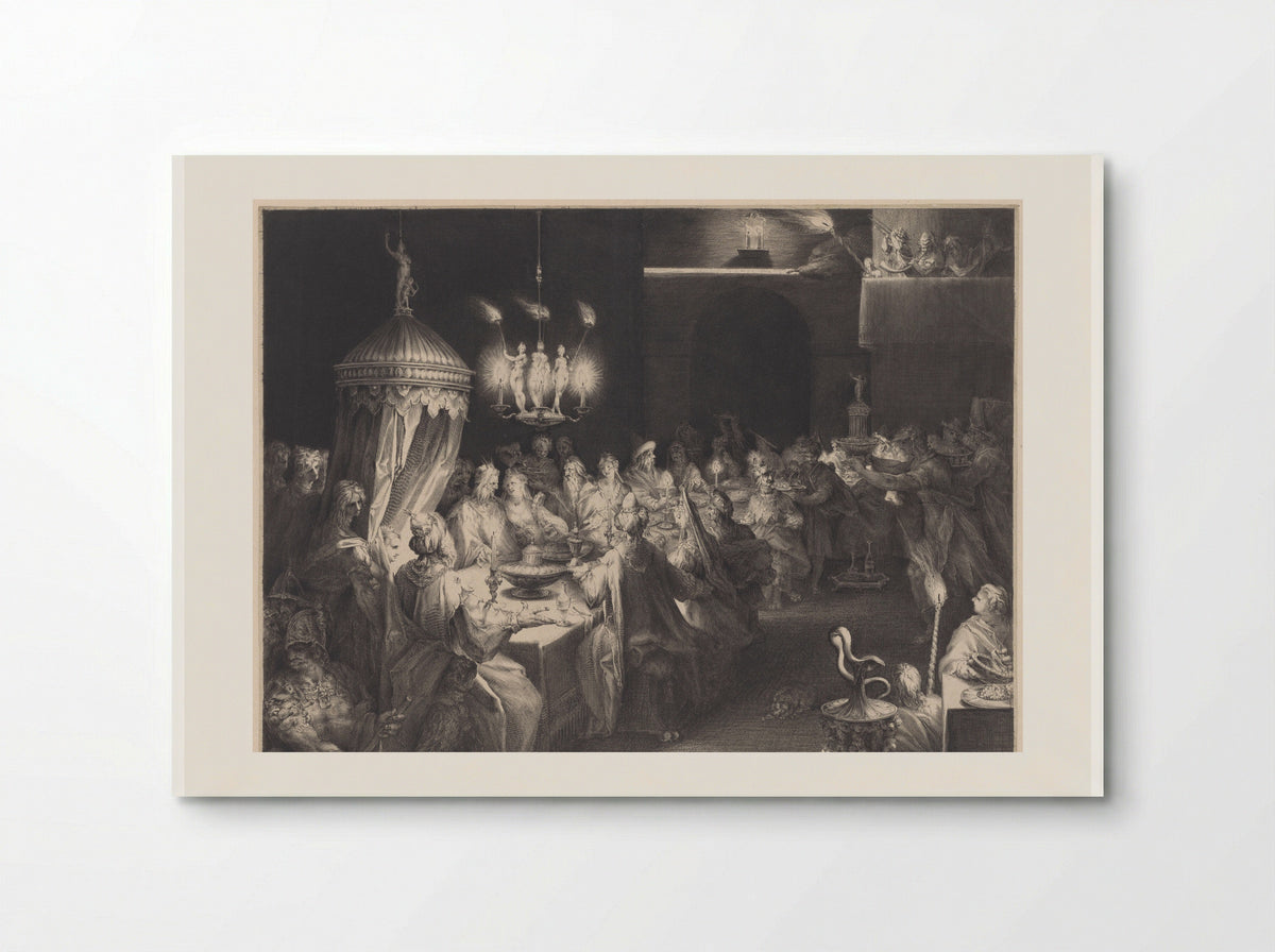 Feestmaal van Belsassar - Jan Harmensz. Muller - Poster