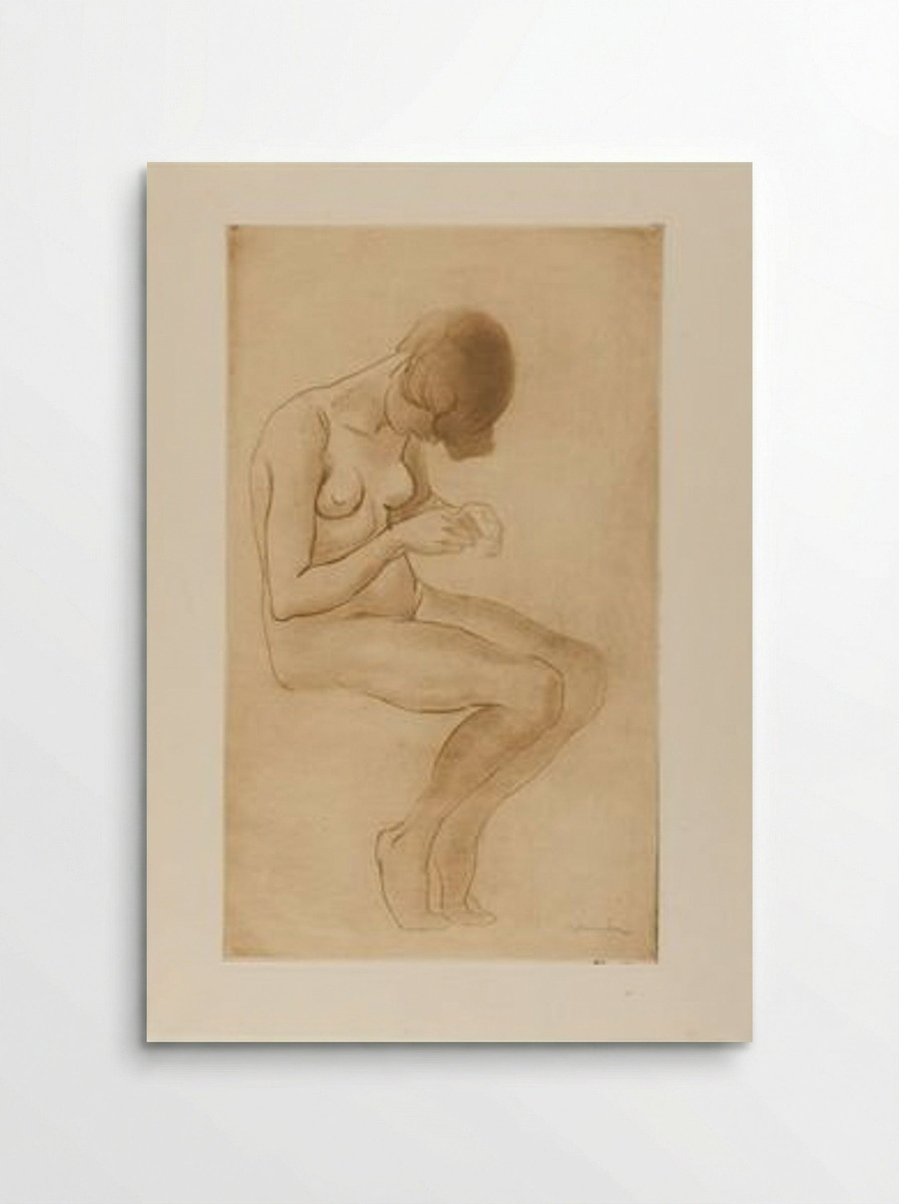 Femme Se Faisant Les Ongles - Théophile Steinlen - Poster