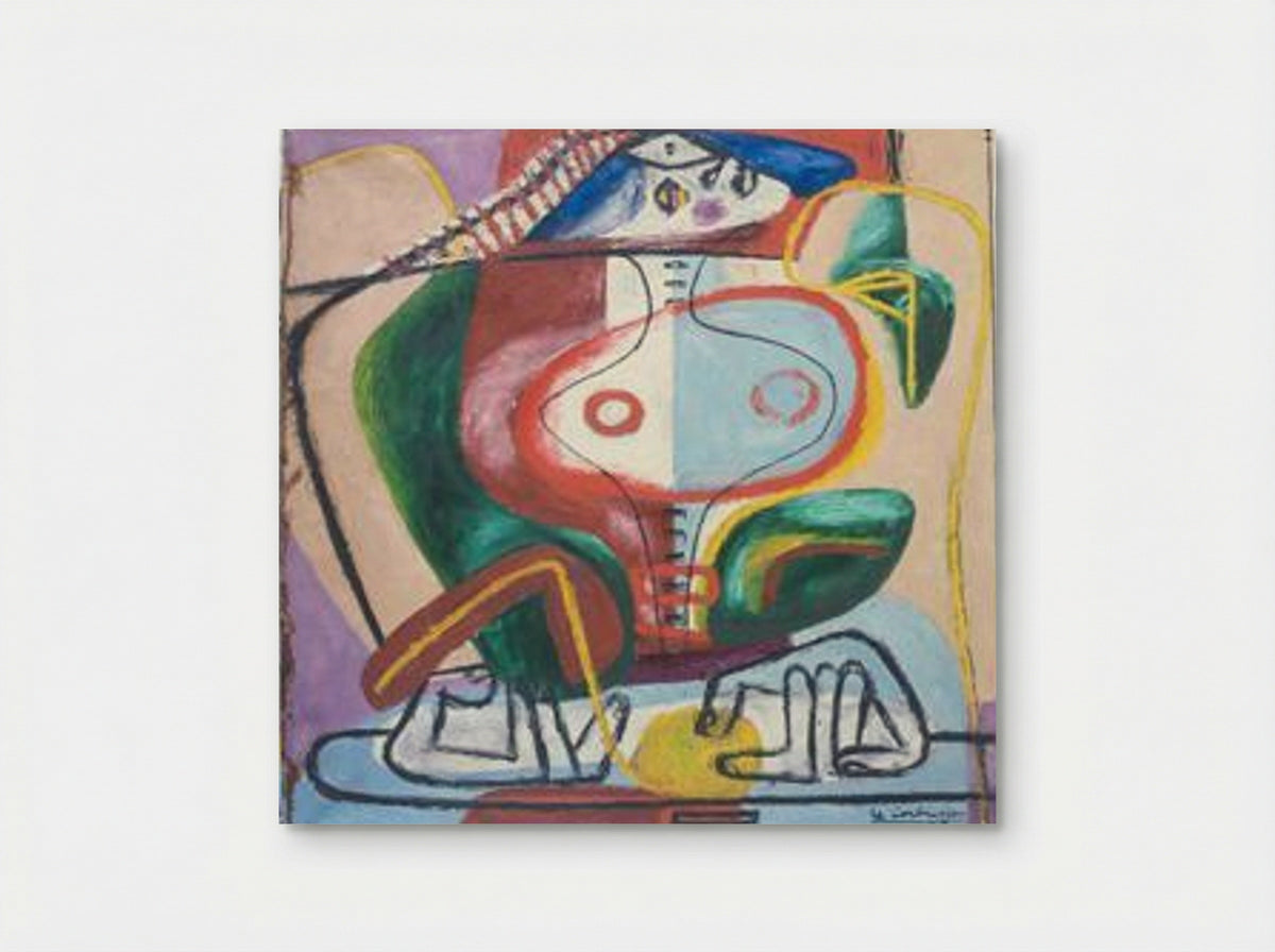 Femme et mains - Le Corbusier - Poster