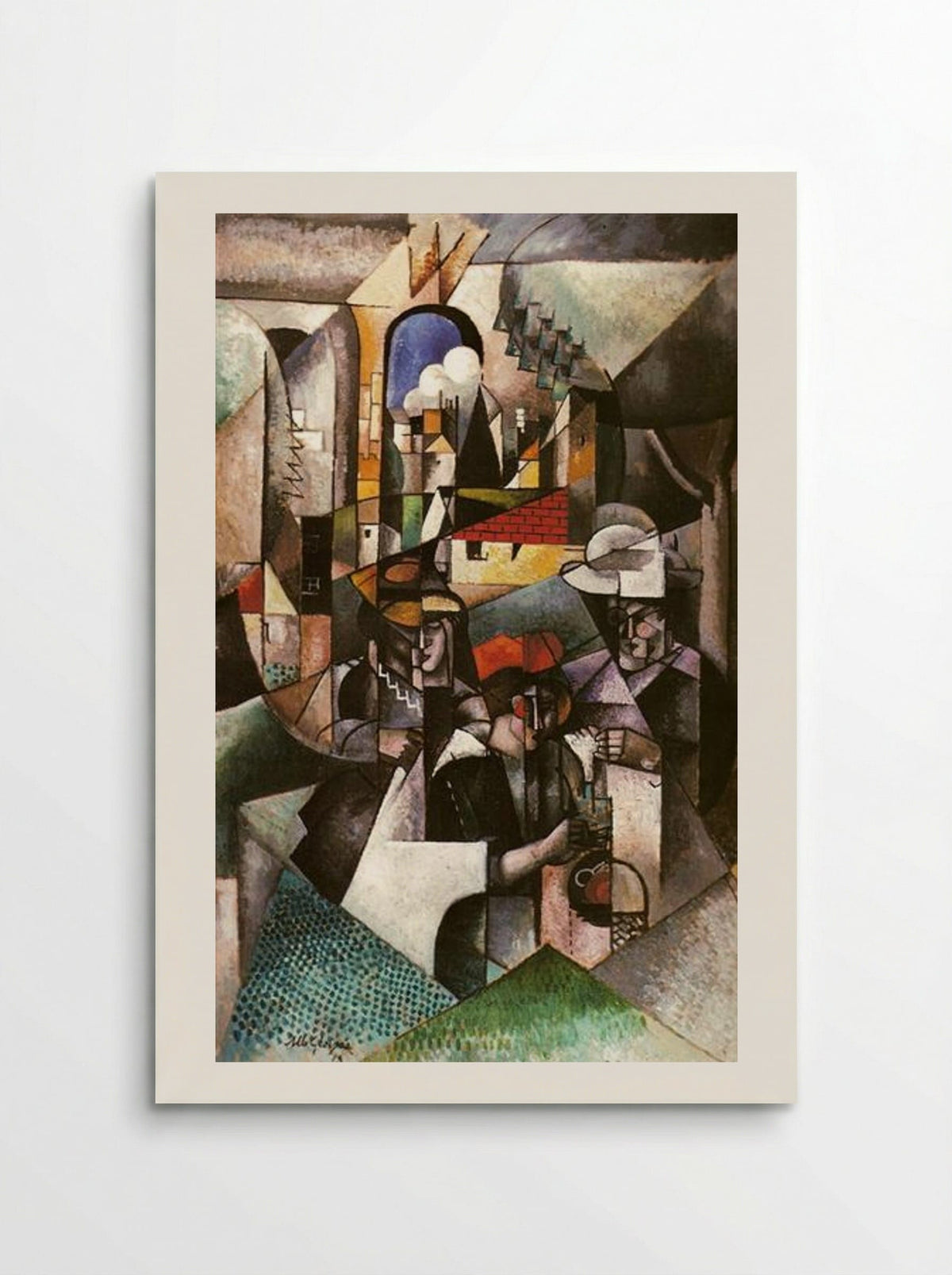 Femmes cousant - Albert Gleizes - Poster