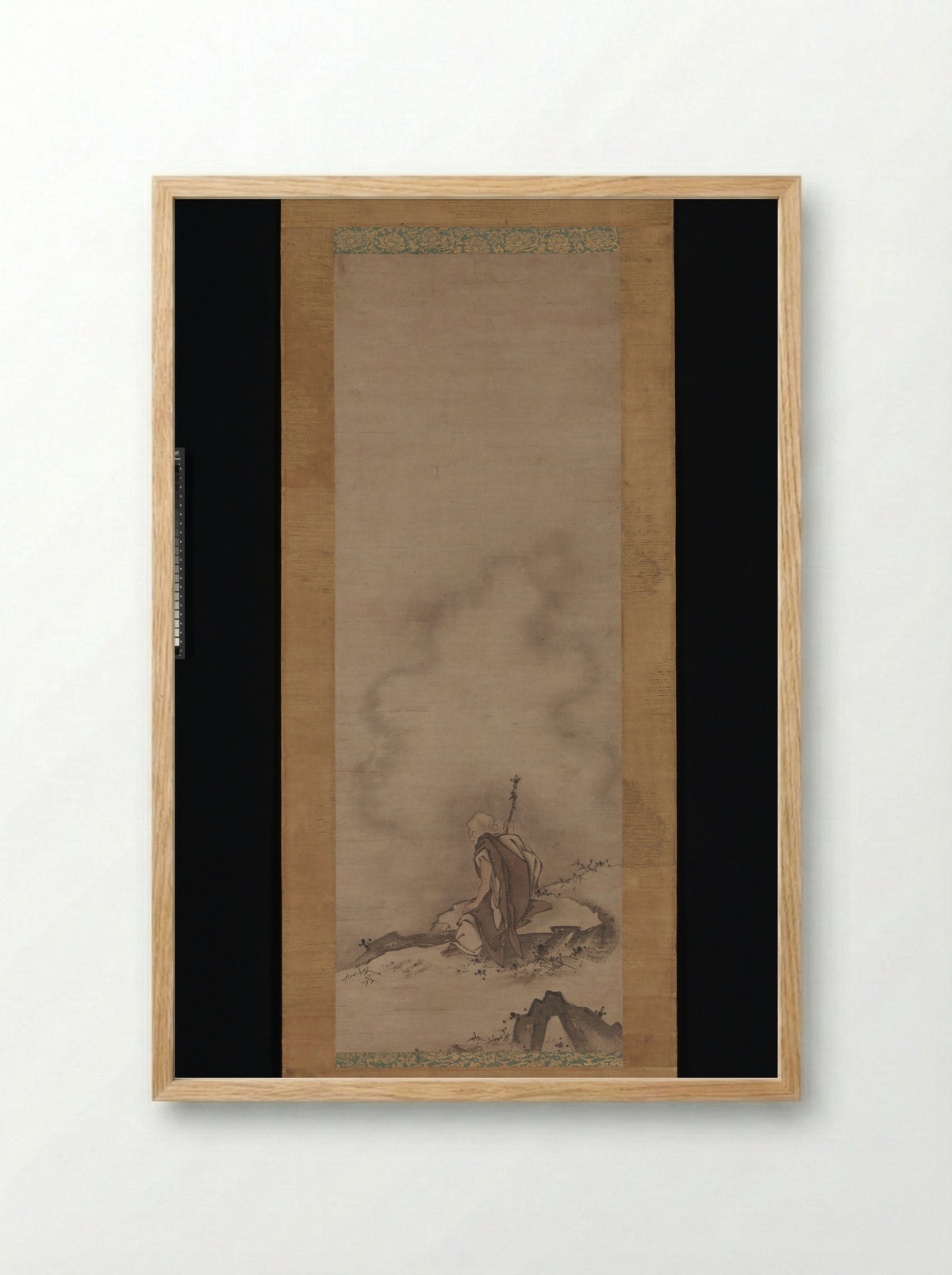 Fenggan, Hanshan, and Shide - Reisai - Framed Print Wood
