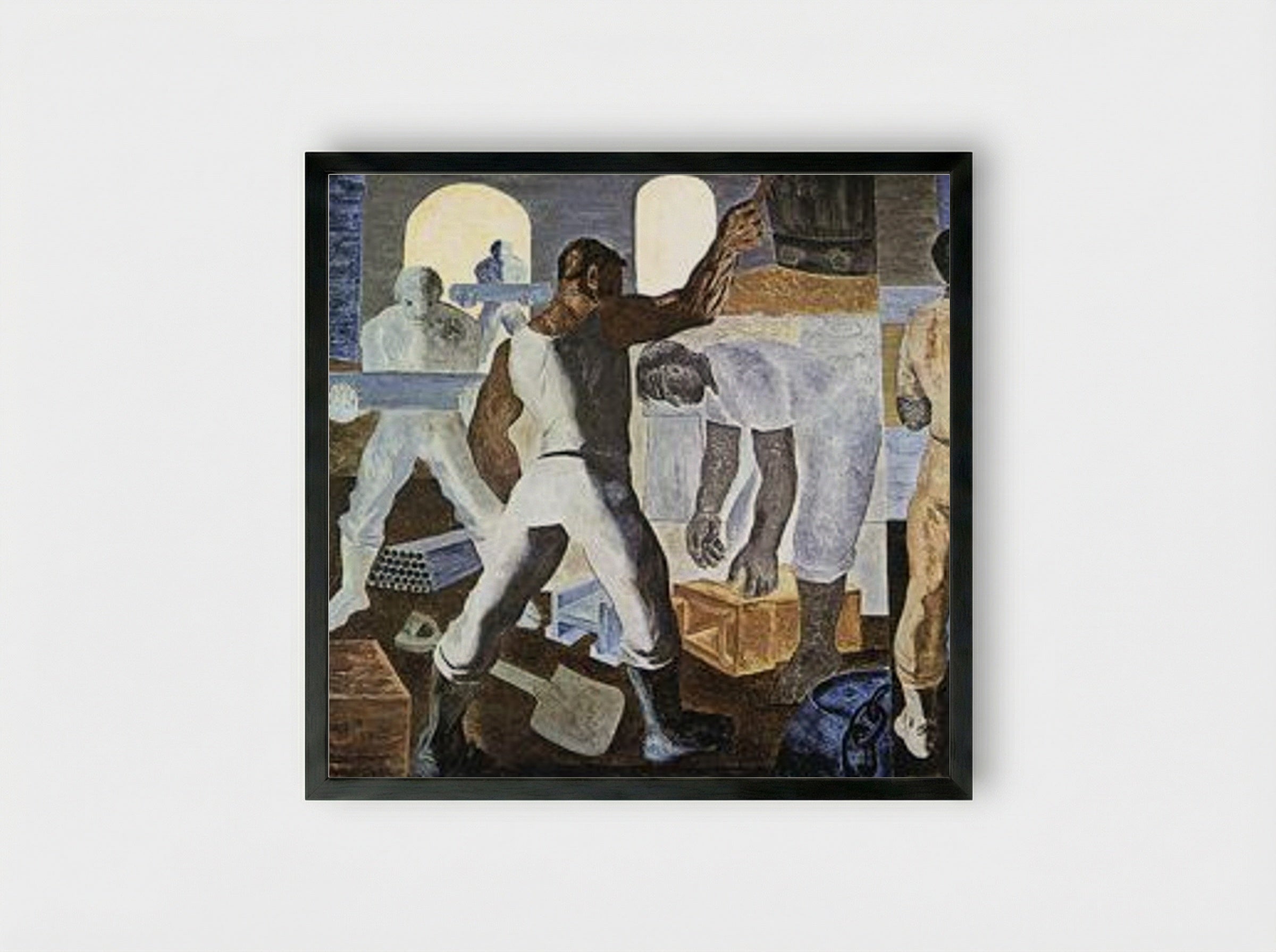 Ferro - Candido Portinari - Framed Print Black