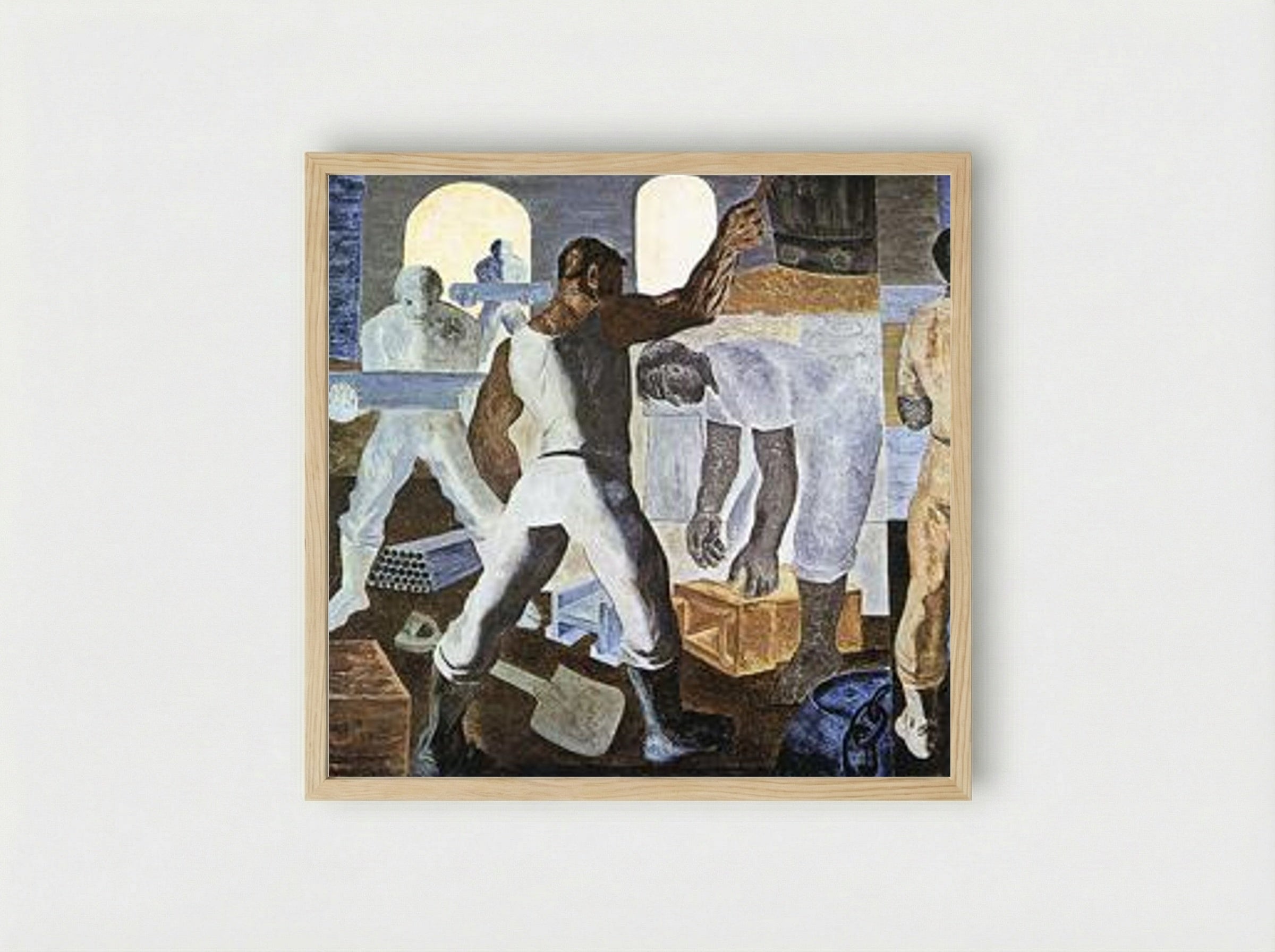 Ferro - Candido Portinari - Framed Print Wood