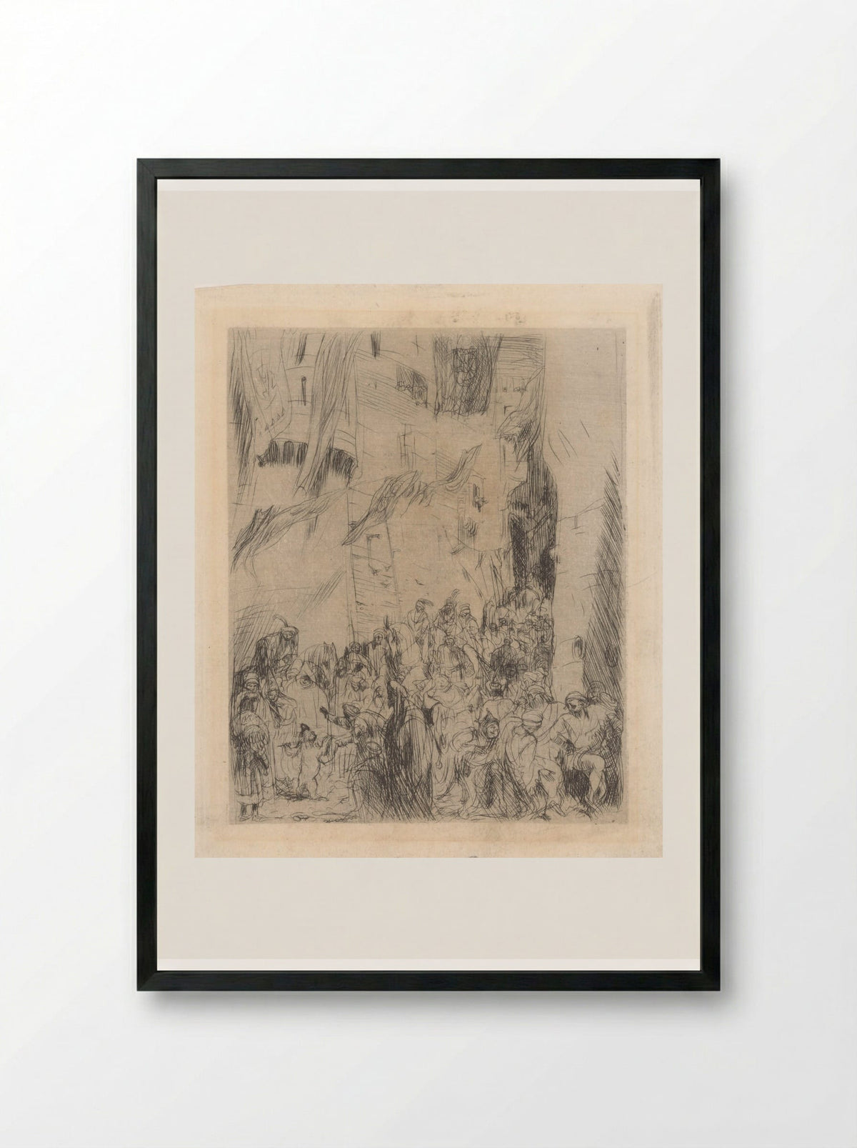Festival - Marius Bauer - Framed Print Black