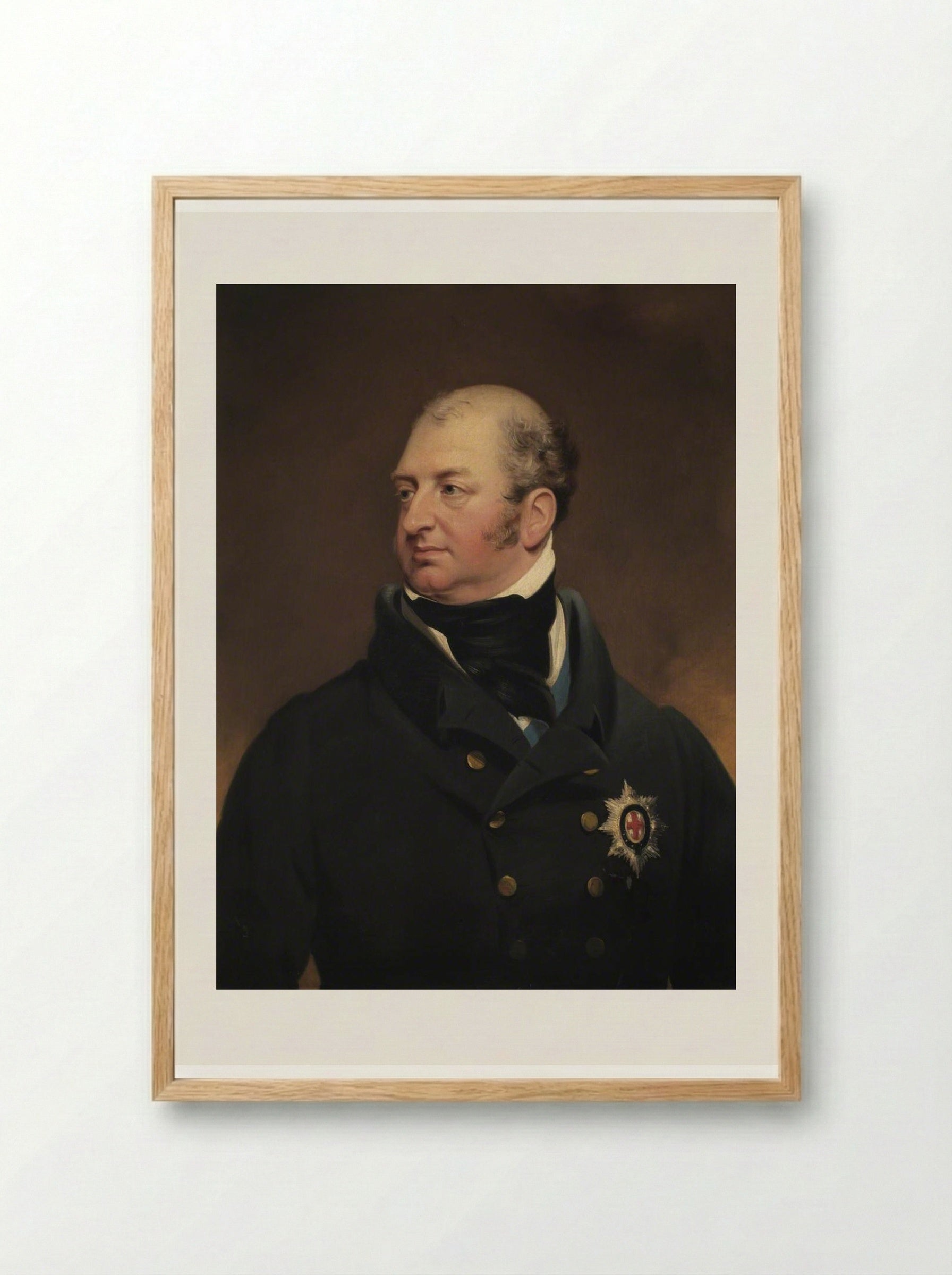 Field Marshal HRH Frederick, Duke of York and Albany - John Jackson - Framed Print Wood