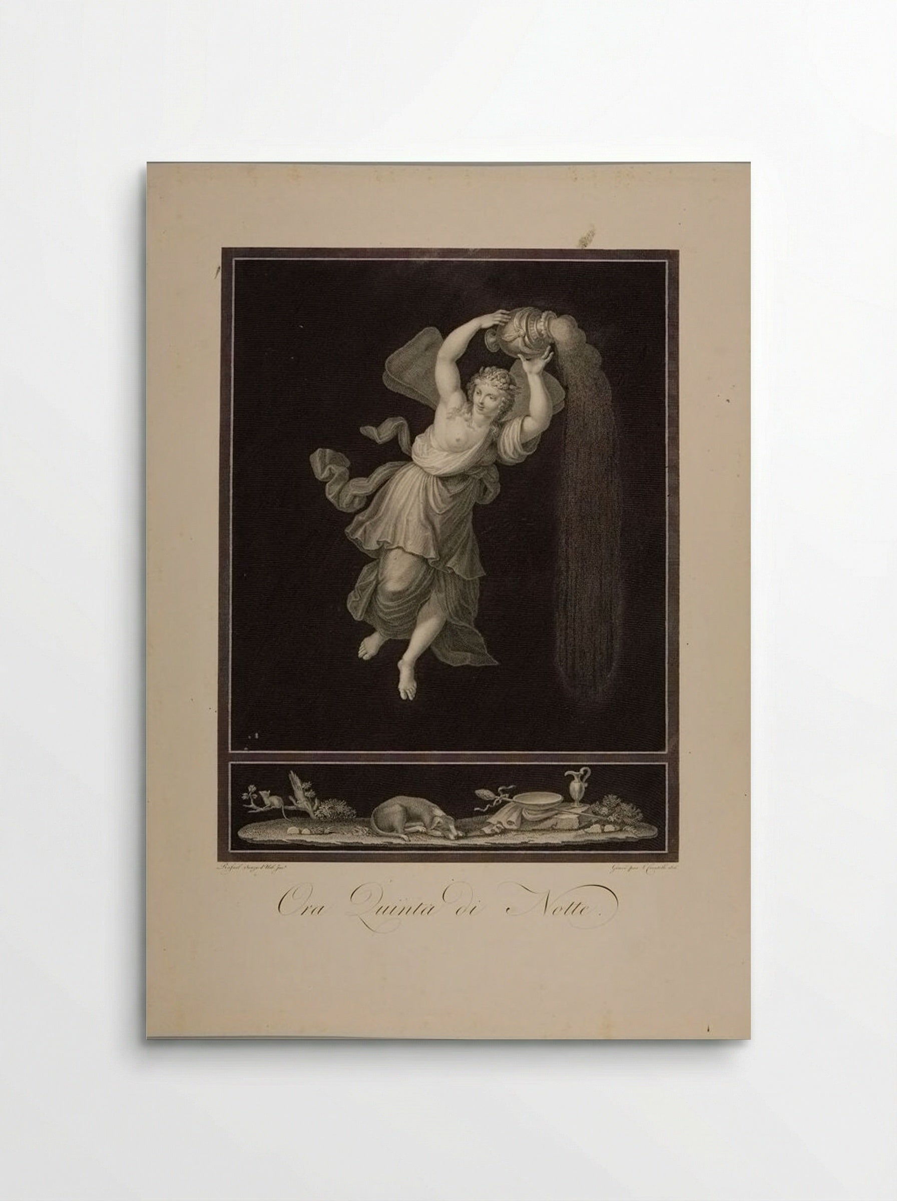Fifth hour of night - Louis Croutelle - Poster