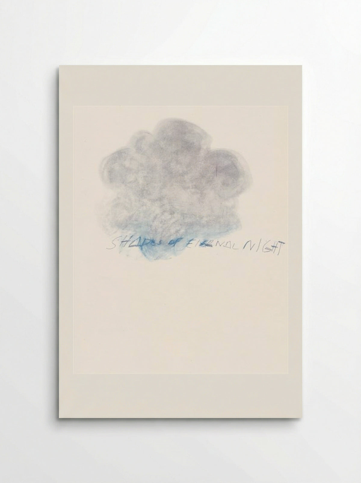 Fifty Days at Iliam: Shades of Eternal Night - Cy Twombly - Poster