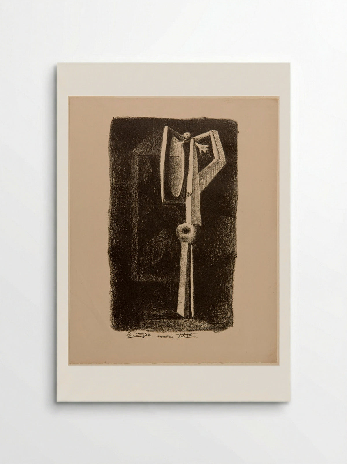 Figure, Bather in the Hut - Pablo Picasso - Poster
