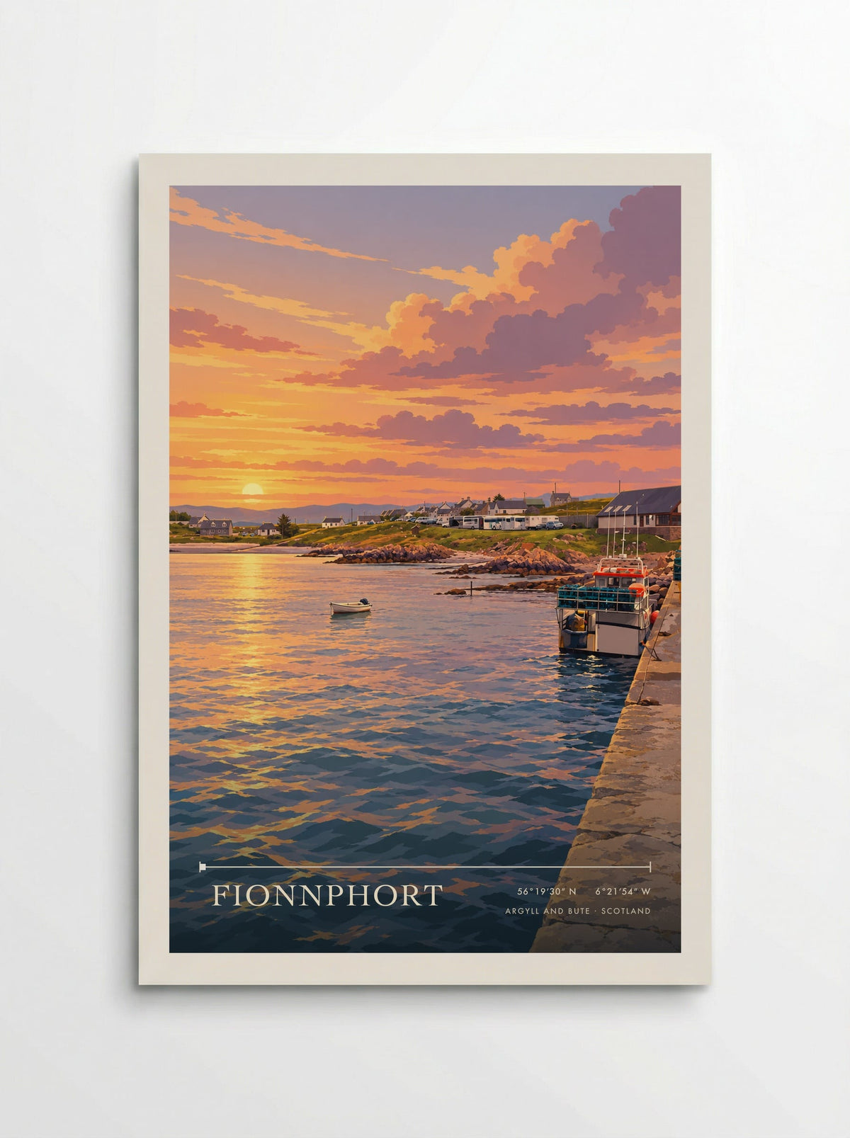 Fionnphort, Argyll and Bute | Travel Poster - Poster