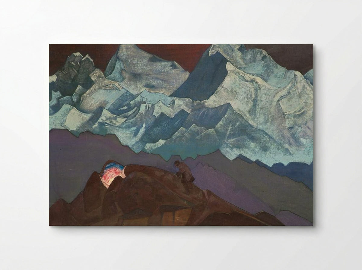 Fire Blossom - Nicholas Roerich - Poster