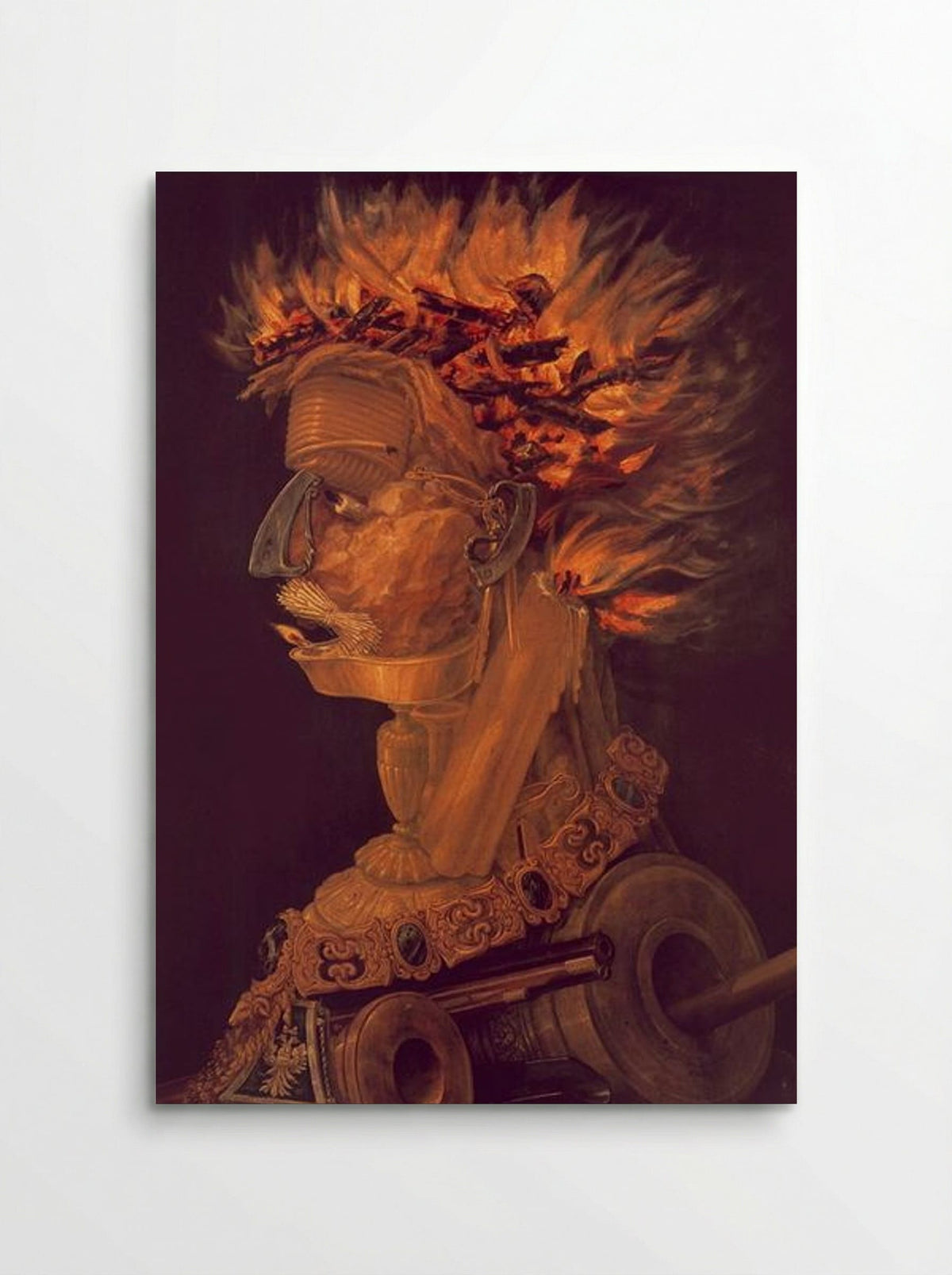 Fire - Giuseppe Arcimboldo - Poster