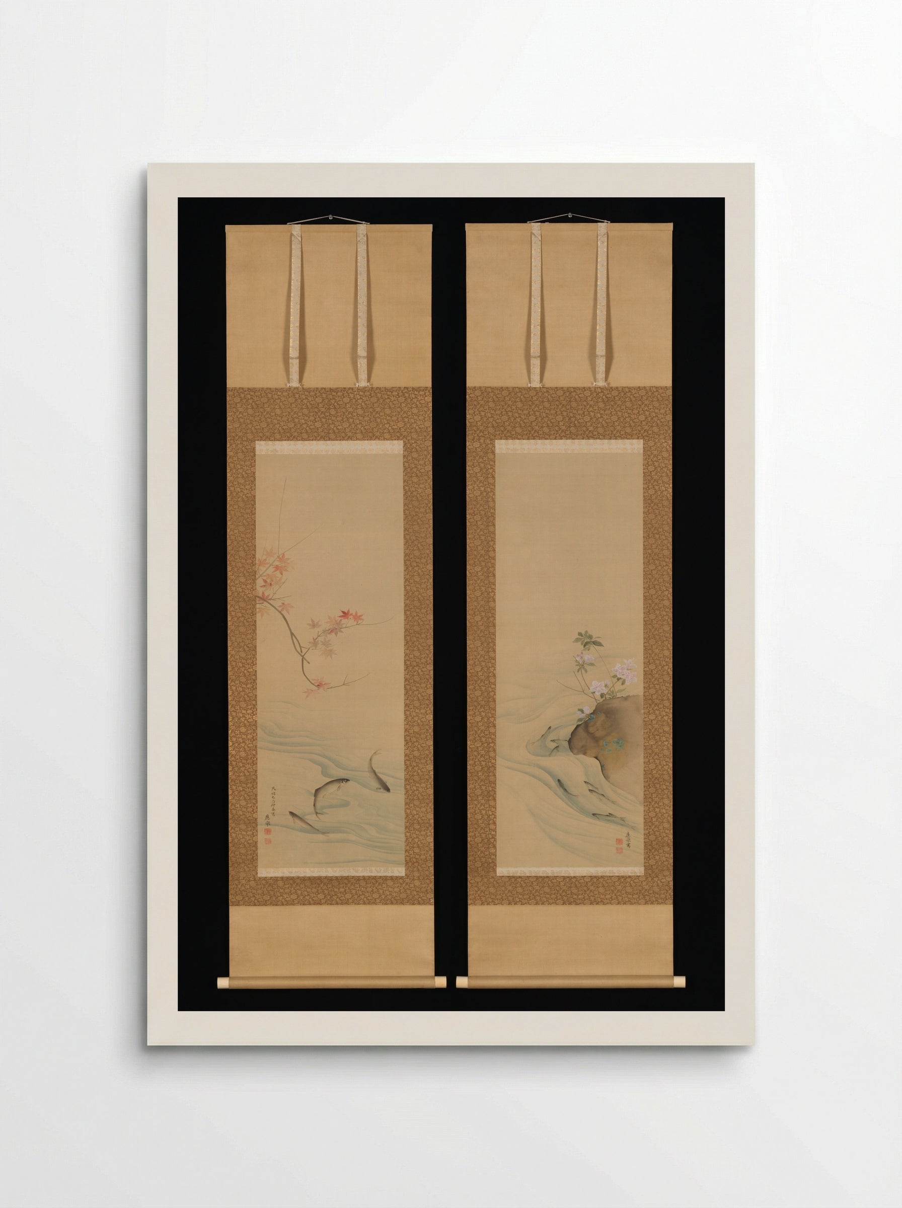 Fish in Summer and Autumn - Maruyama Ōkyo - Poster