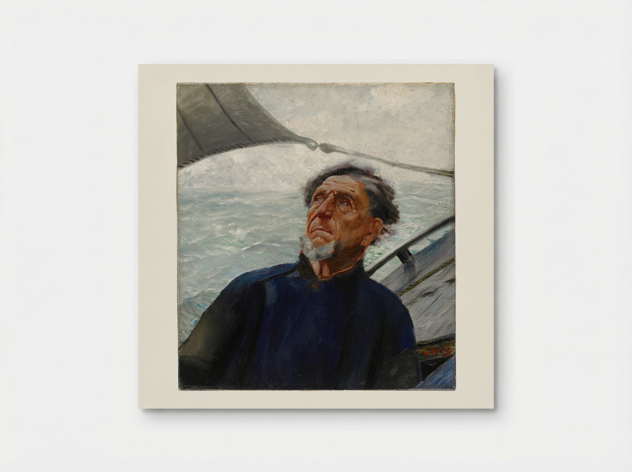 Fisherman - Christian Krohg - Poster