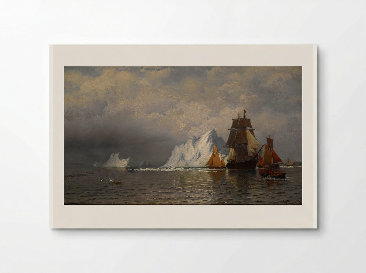 Fishermen off the Coast of Labrador - William Bradford - Poster
