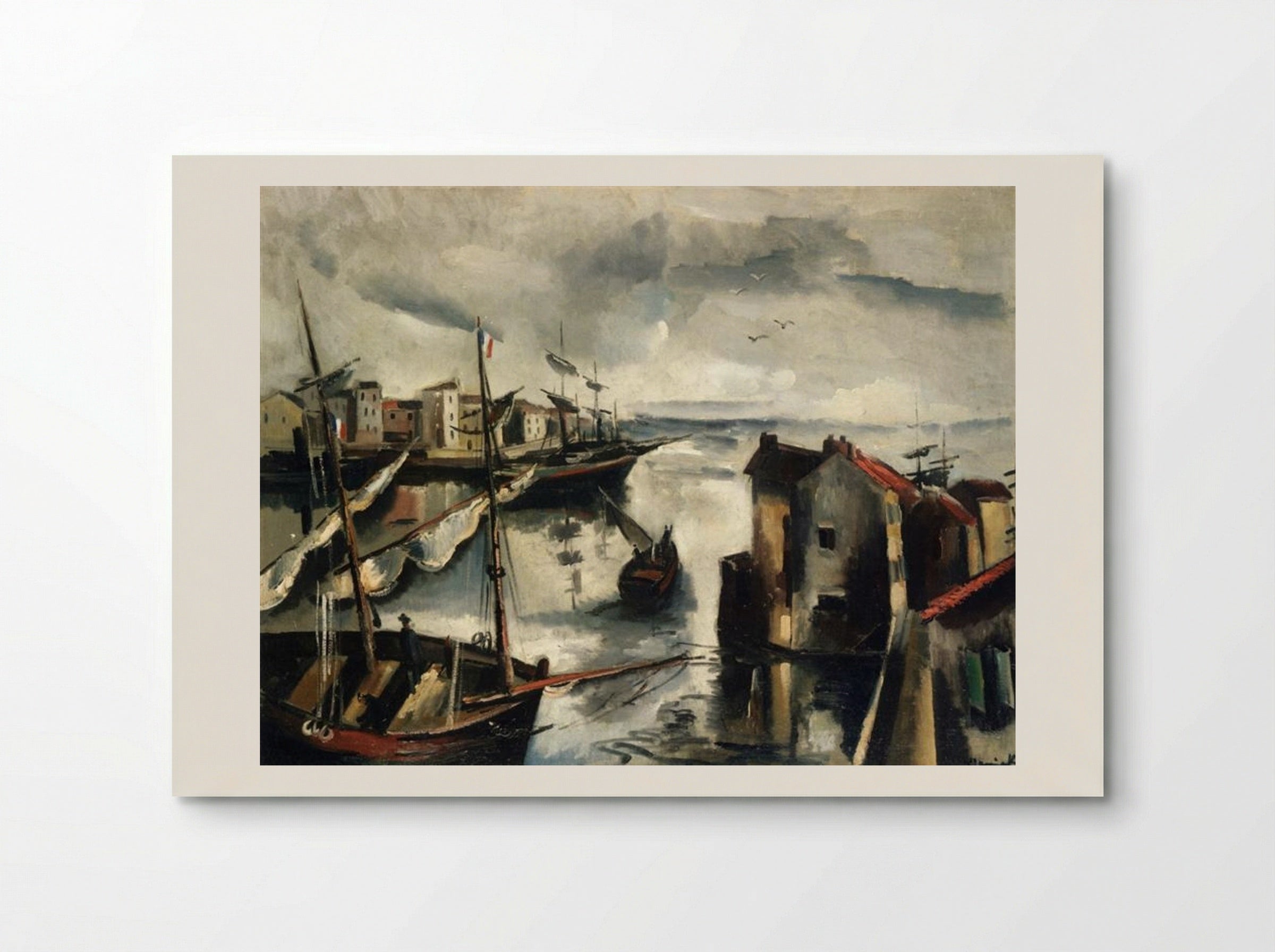 Fishing Port - Maurice de Vlaminck - Poster