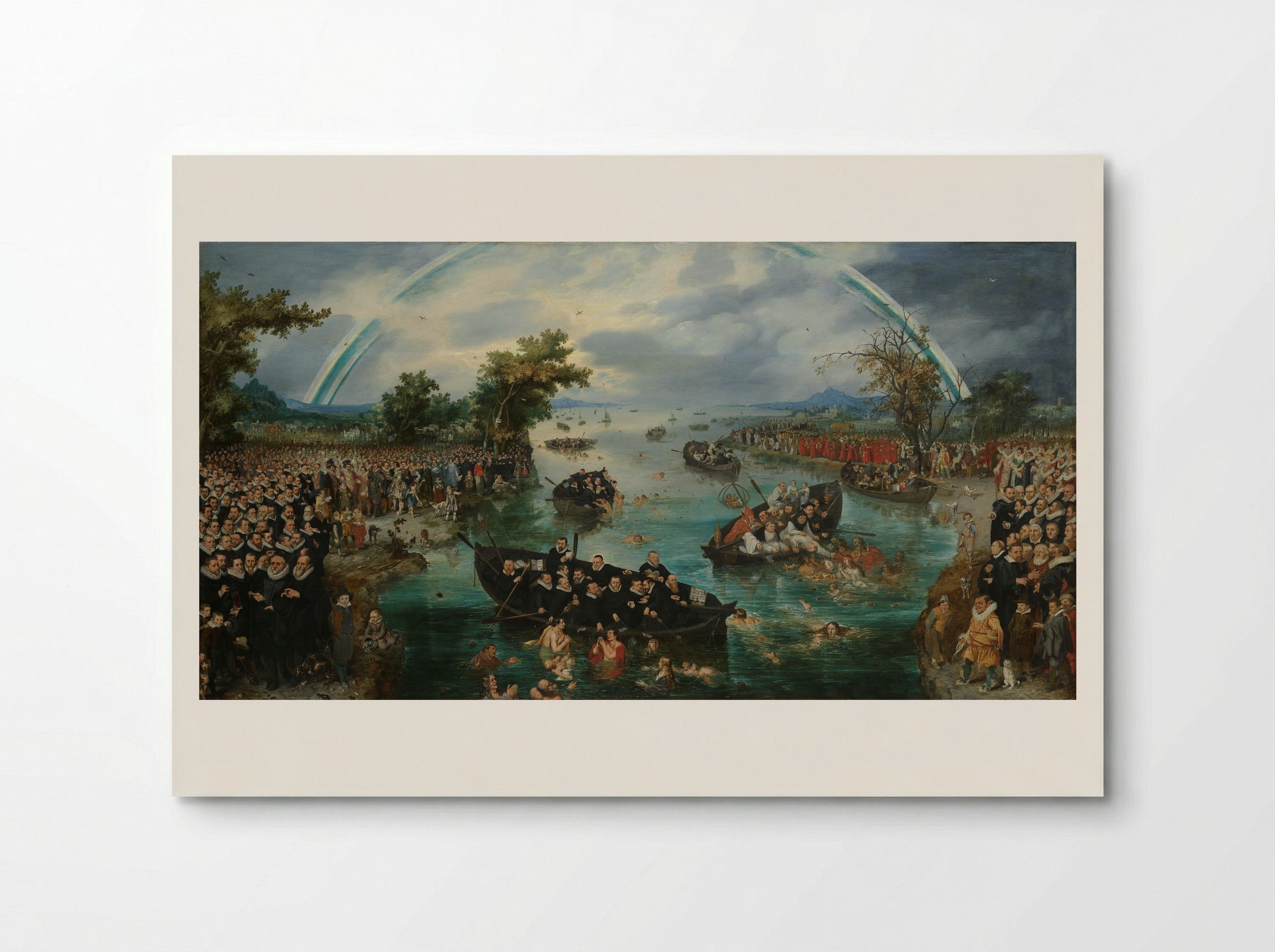 Fishing for Souls - Adriaen van de Venne - Poster
