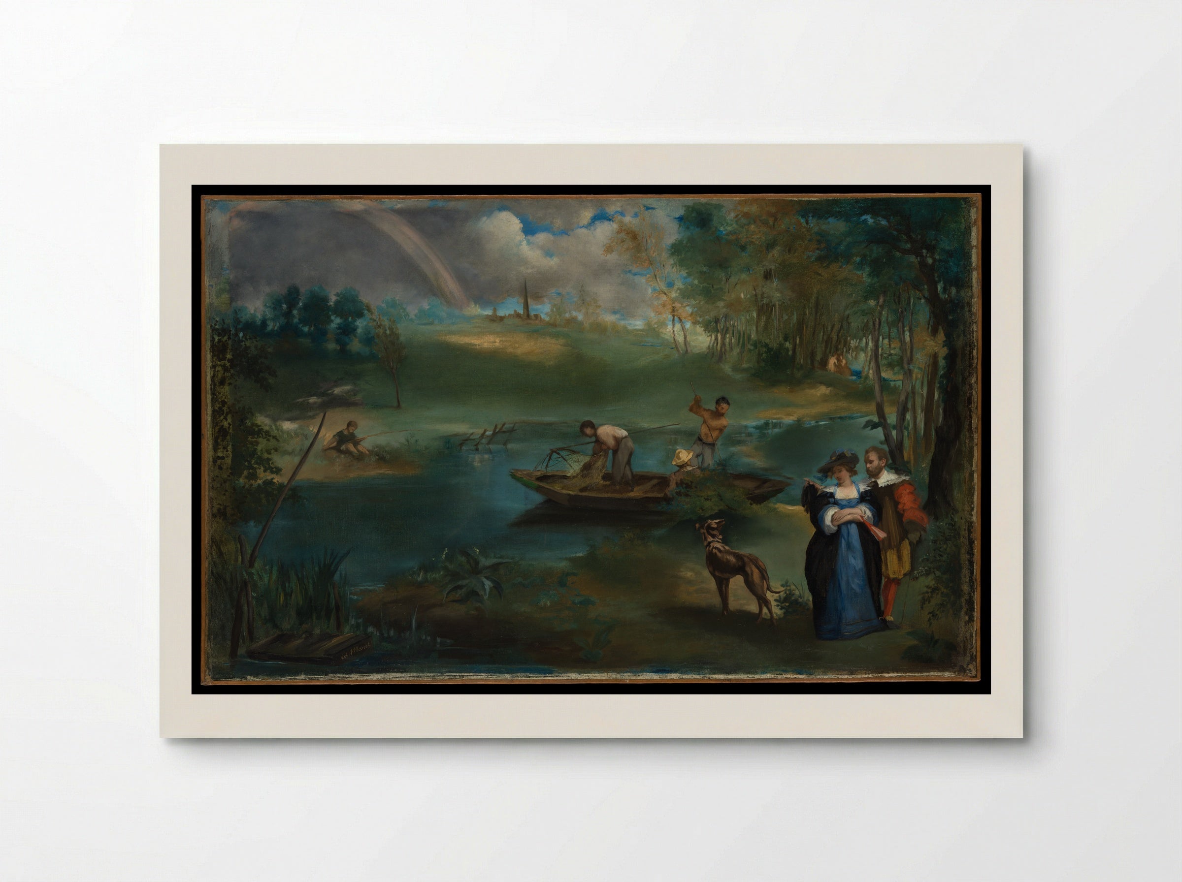 Fishing - Edouard Manet - Poster