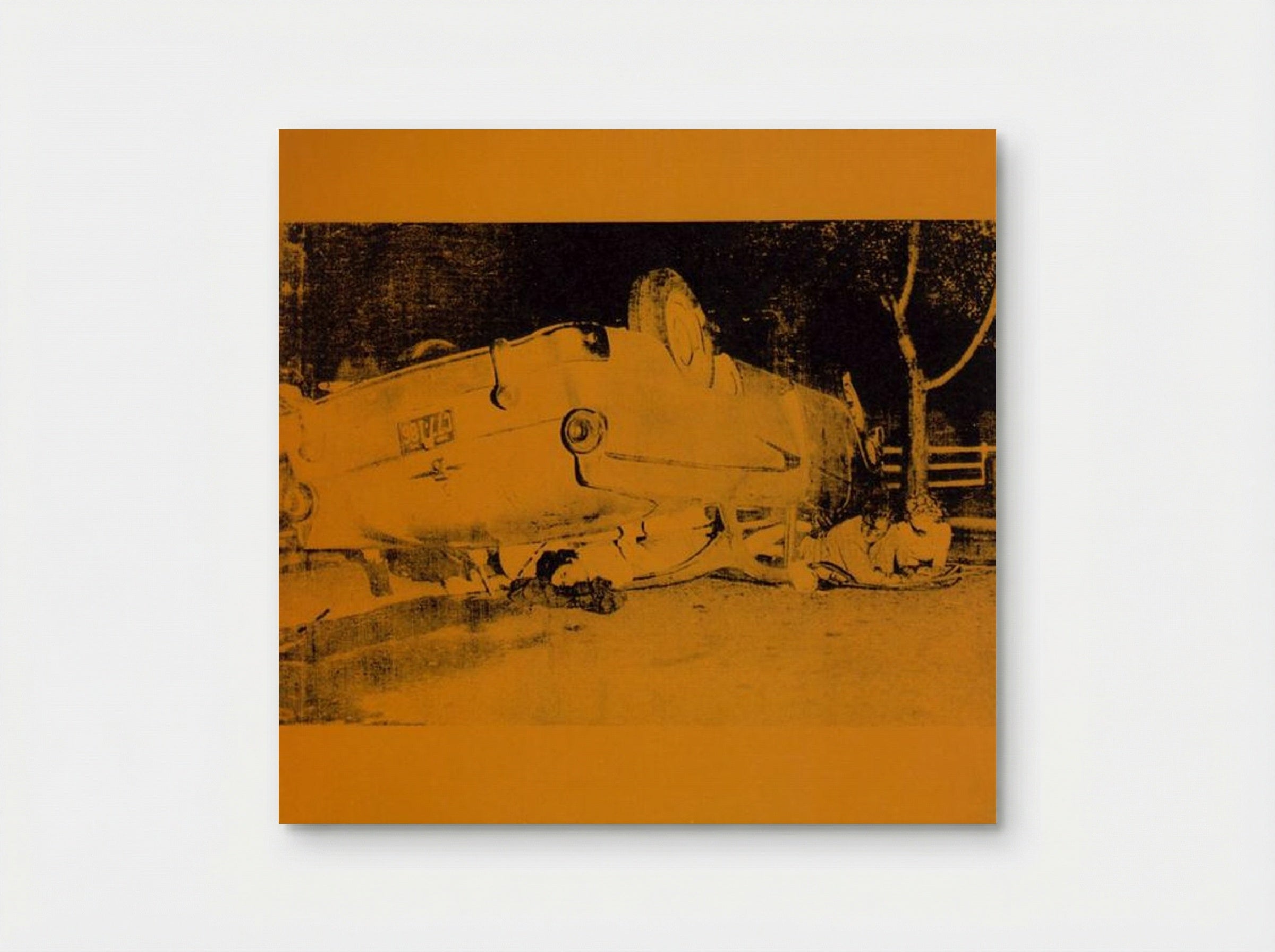 Five Deaths (Orange Car Crash) - Andy Warhol - Poster