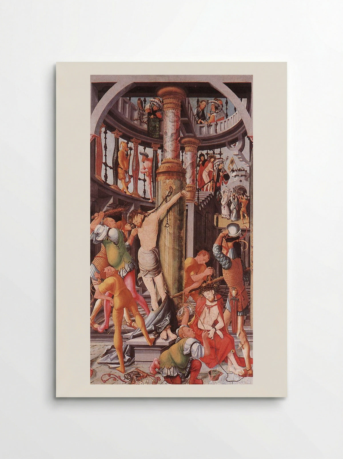 Flagellation of Christ - Jerg Ratgeb - Poster