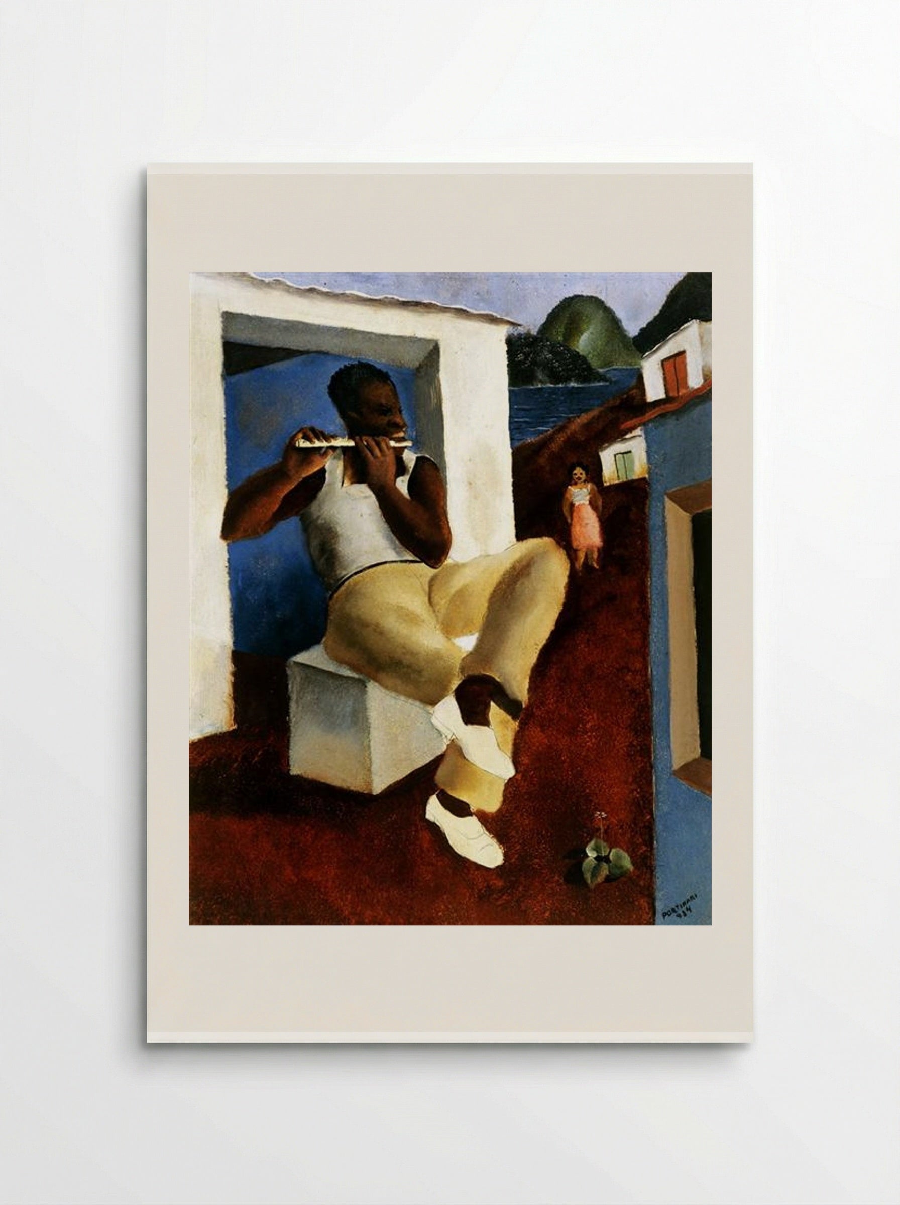 Flautista - Candido Portinari - Poster