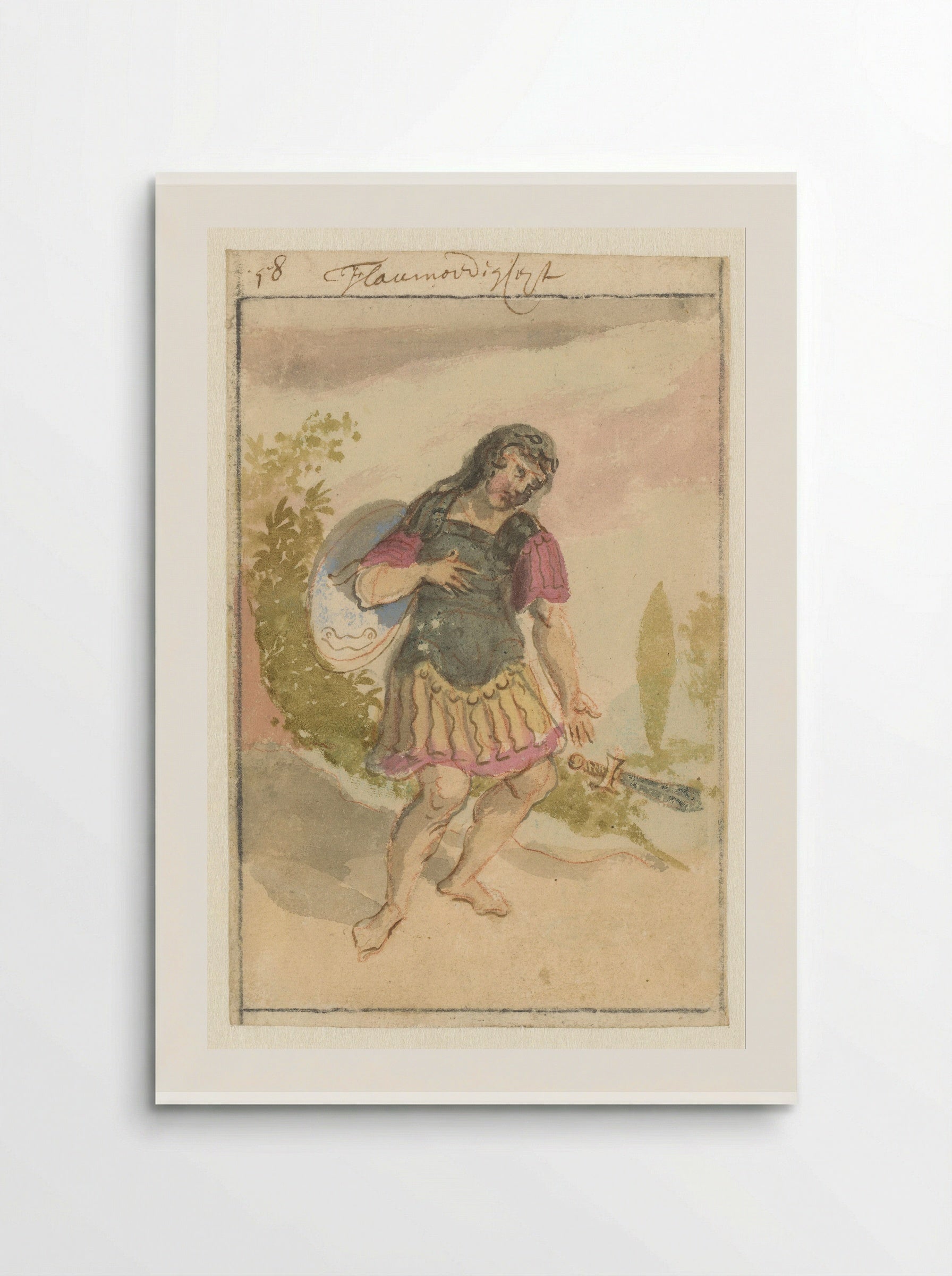 Flauwmoedigheid - Pieter van den Berge - Poster