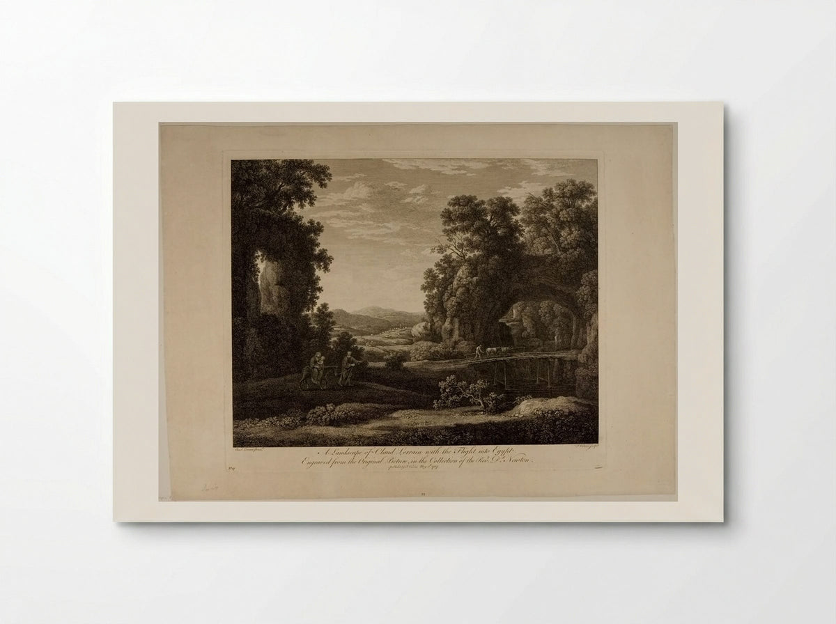 Flight into Egypt - François Vivares - Poster