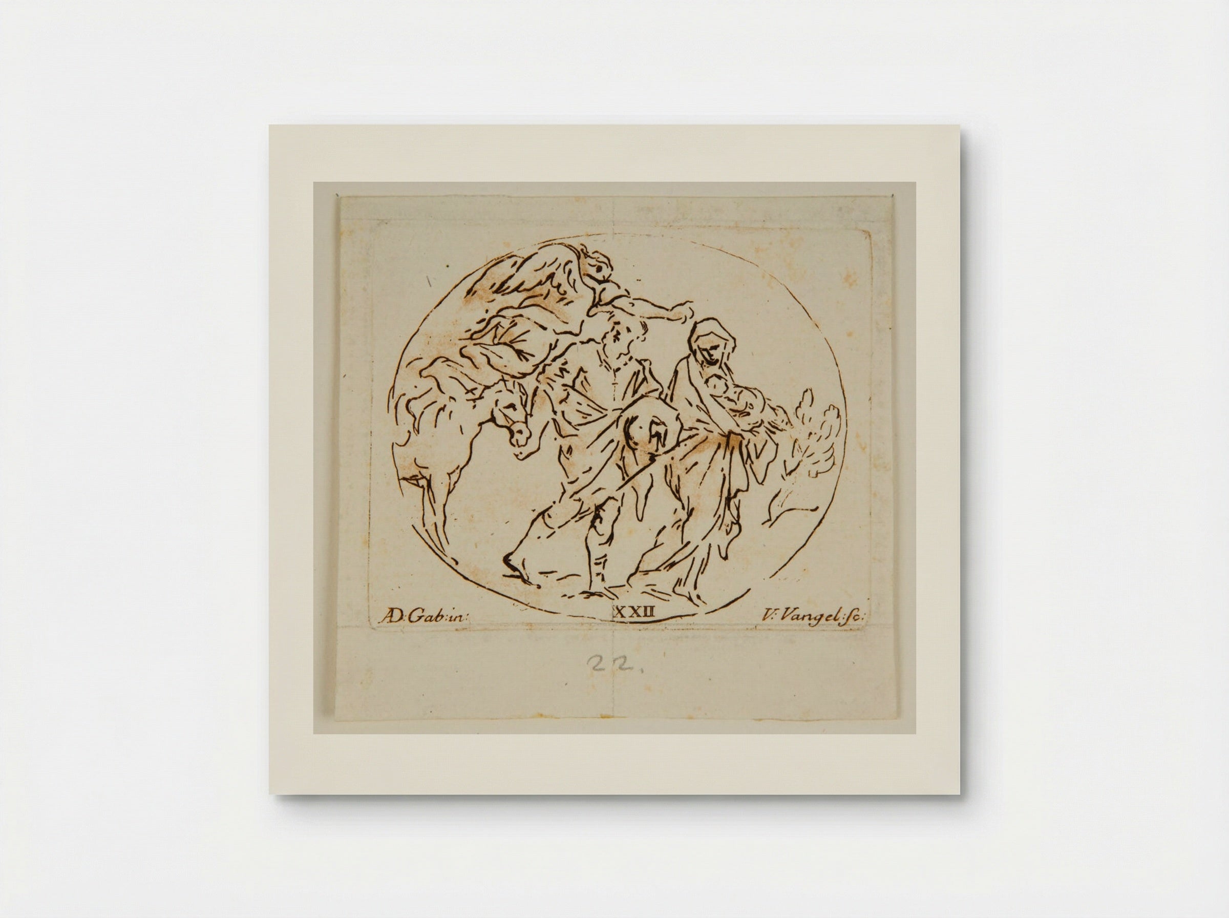 Flight into Egypt - Vincenzo Vangelisti - Poster