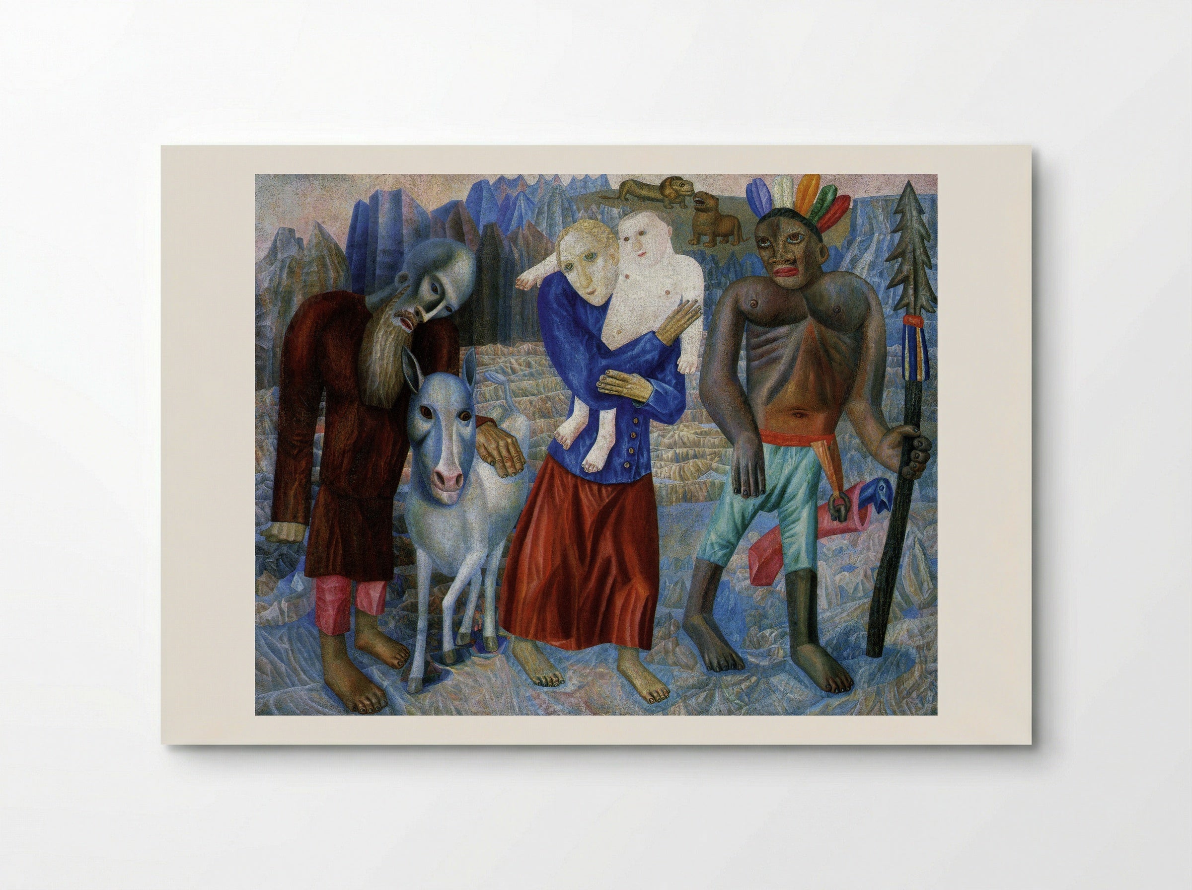 Flight to Egypt - Pavel Filonov - Poster
