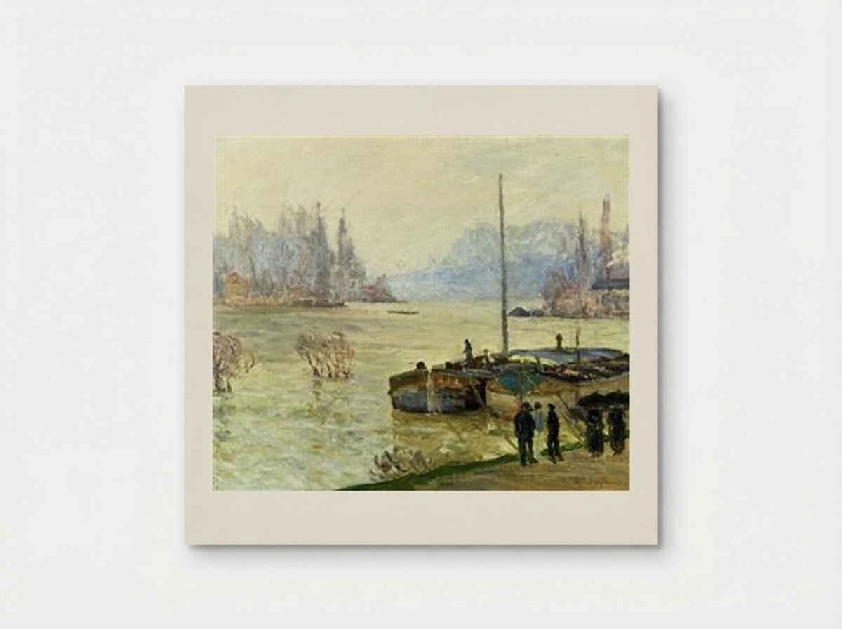 Flood (Joinville-le-Pont) - Maxime Maufra - Poster